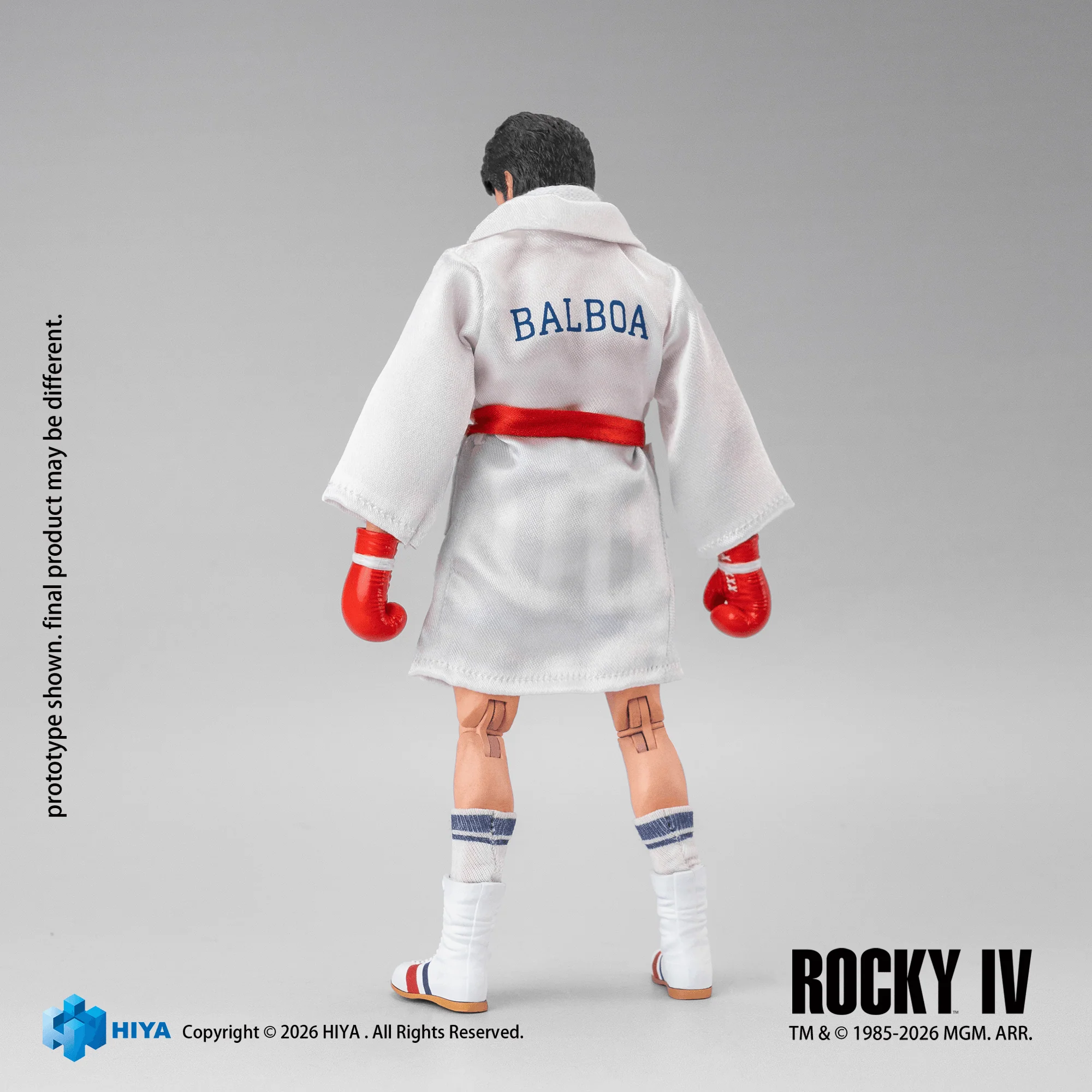 1/12 Scale 6.3 Inch Rocky IV Rocky Boxer Version Action Figure - Image 4