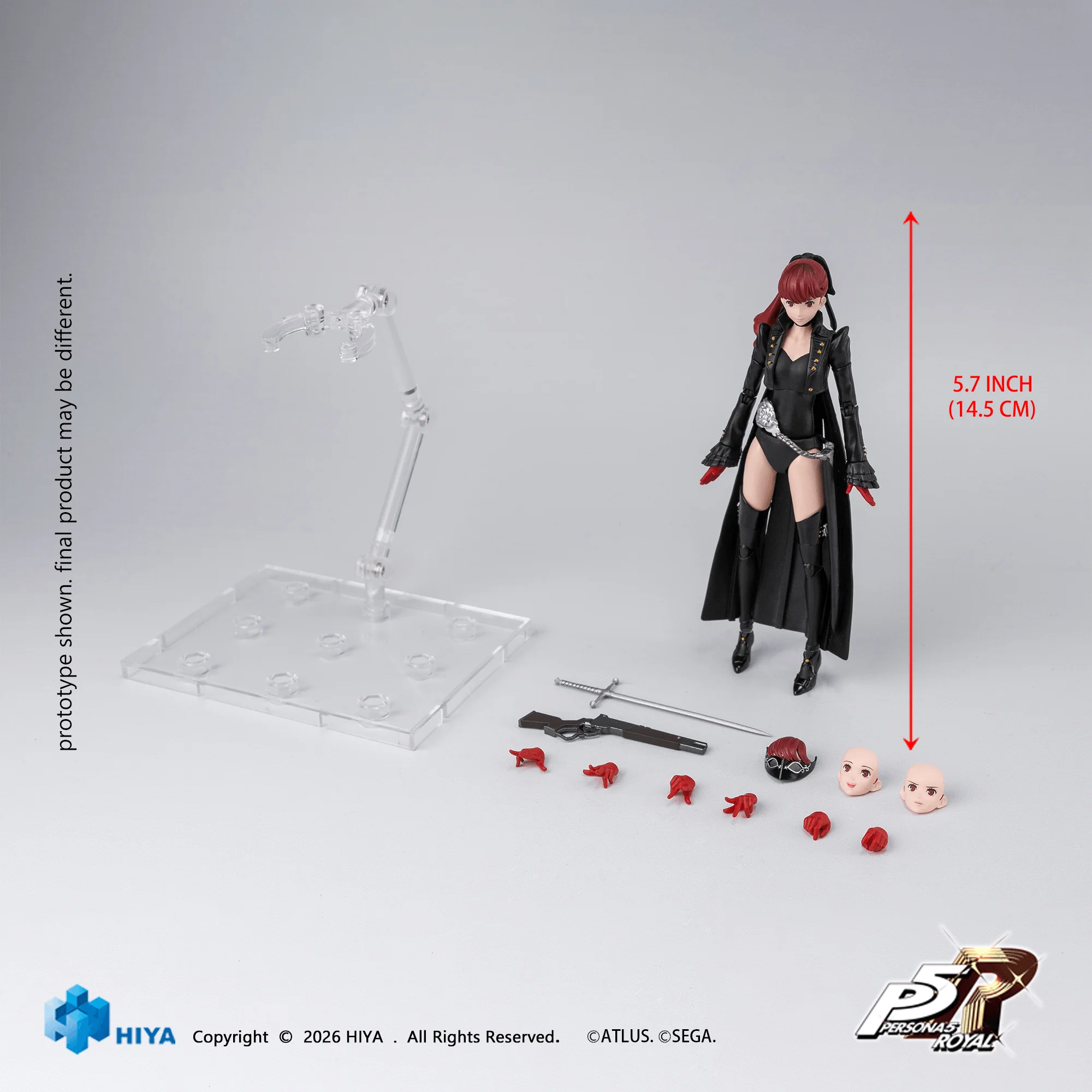 1/12 Scale 6 Inch Persona 5 Royal Violet Action Figure - Image 3