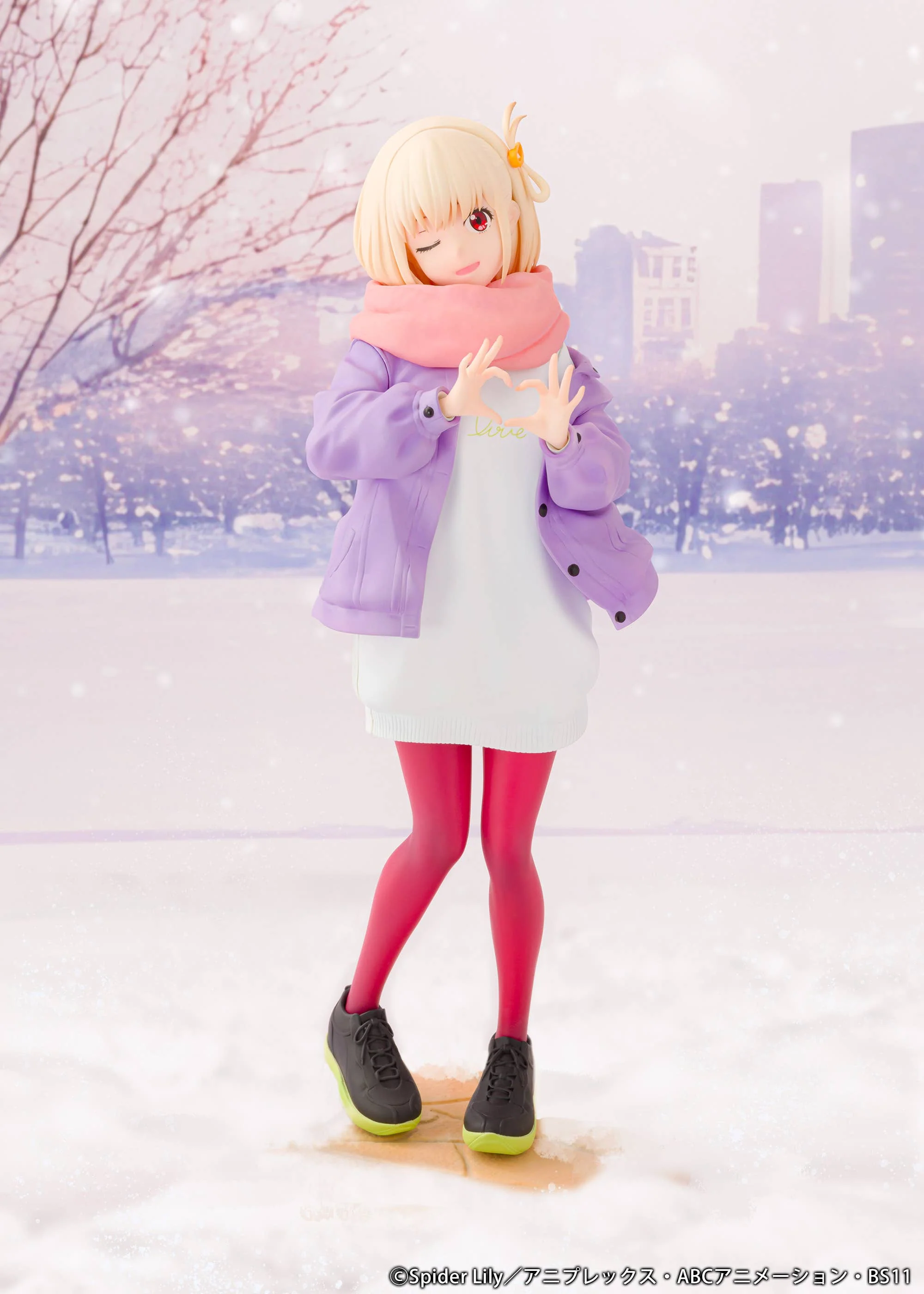 1/7 Scale Figure "Chisato Nishikigi Winter ver. " - Image 6