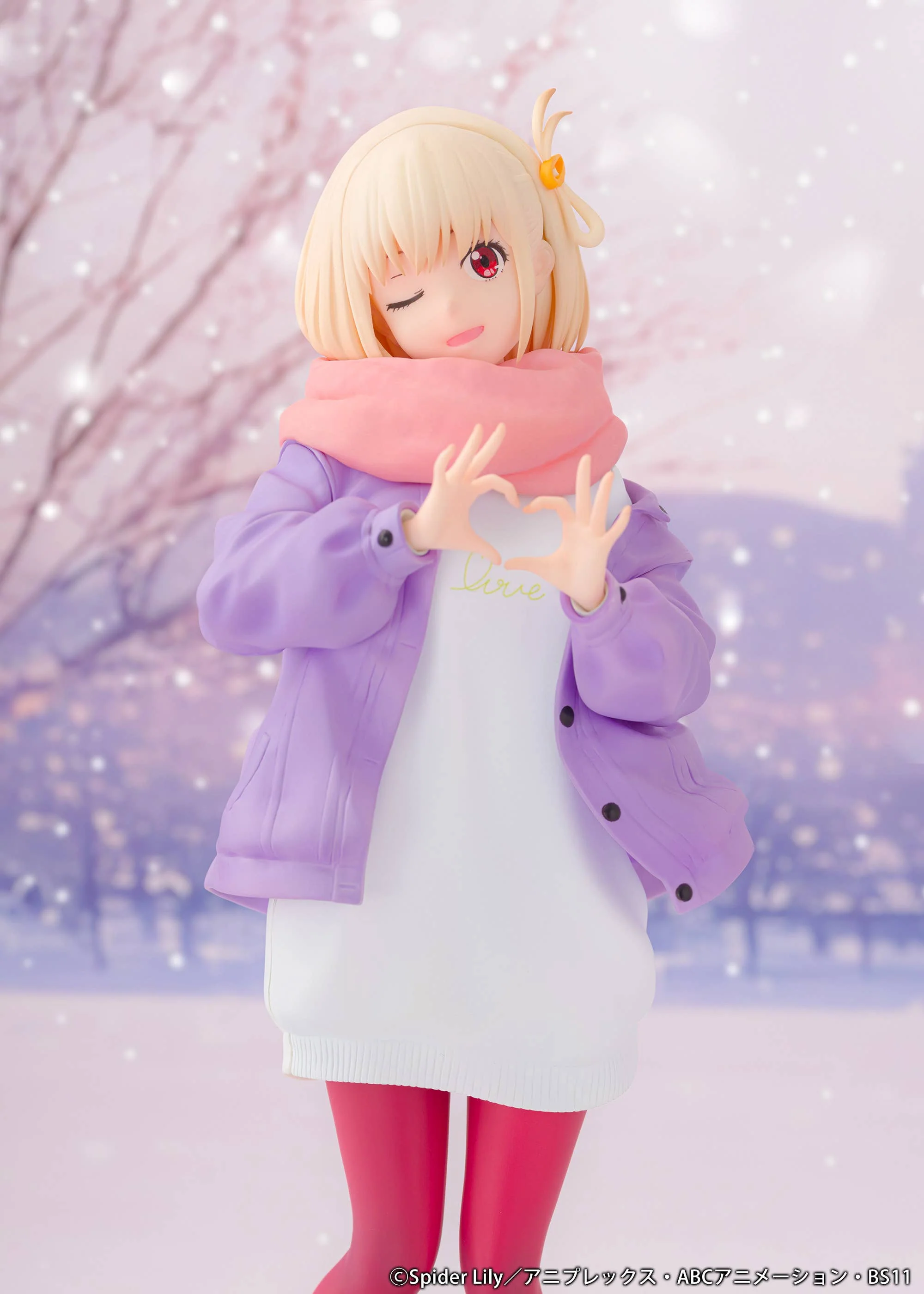 1/7 Scale Figure "Chisato Nishikigi Winter ver. " - Image 7