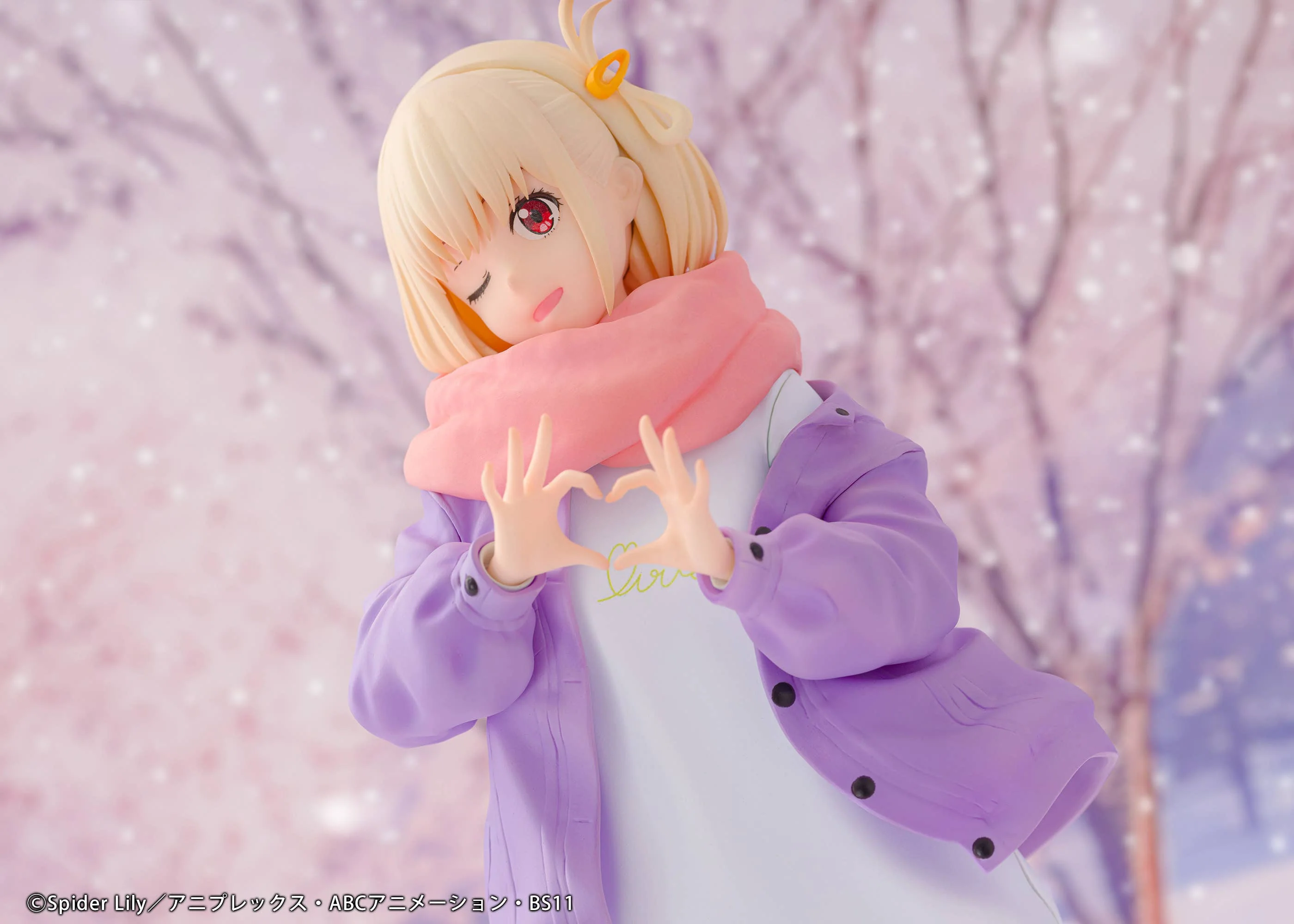 1/7 Scale Figure "Chisato Nishikigi Winter ver. " - Image 8