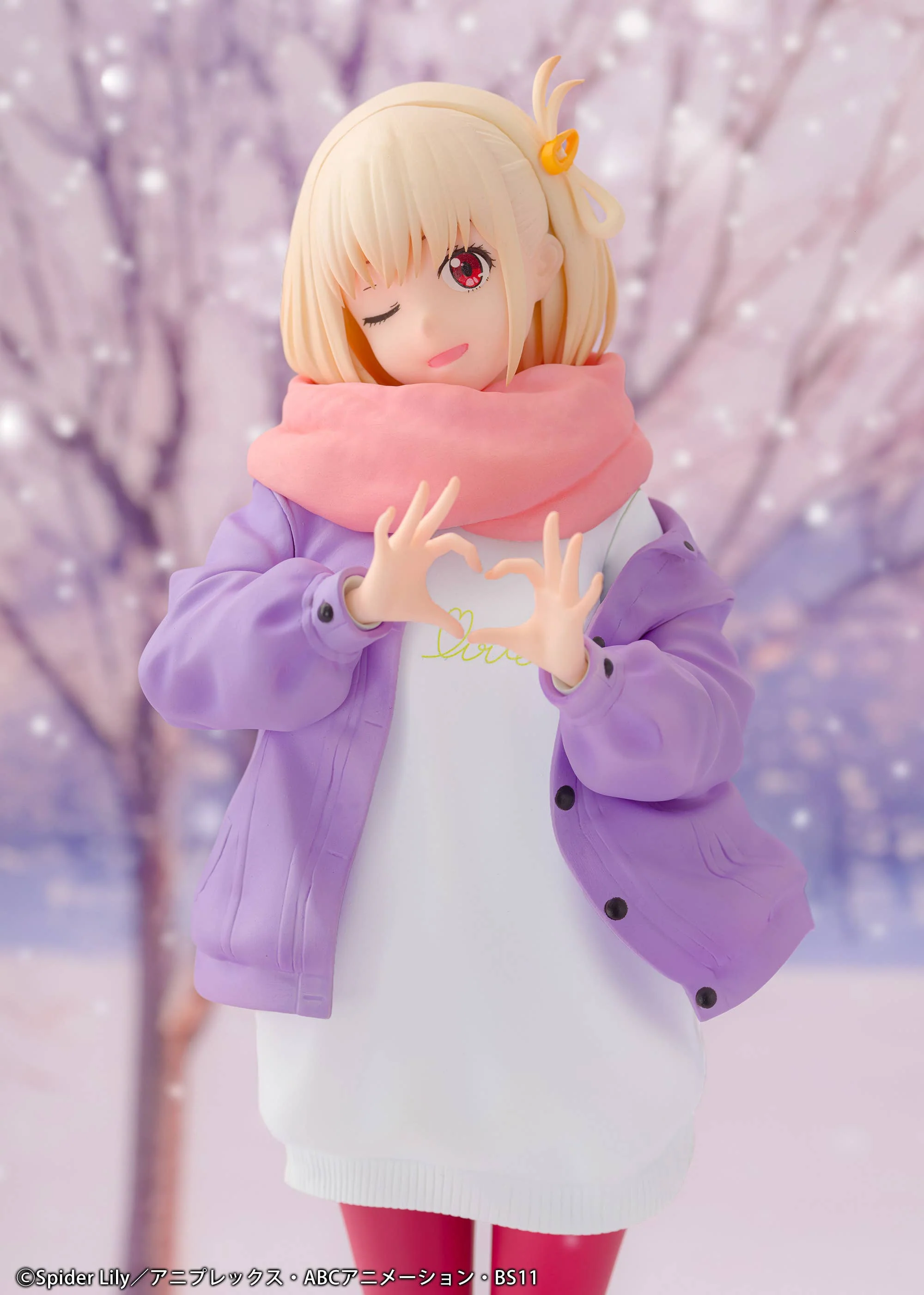 1/7 Scale Figure "Chisato Nishikigi Winter ver. " - Image 9