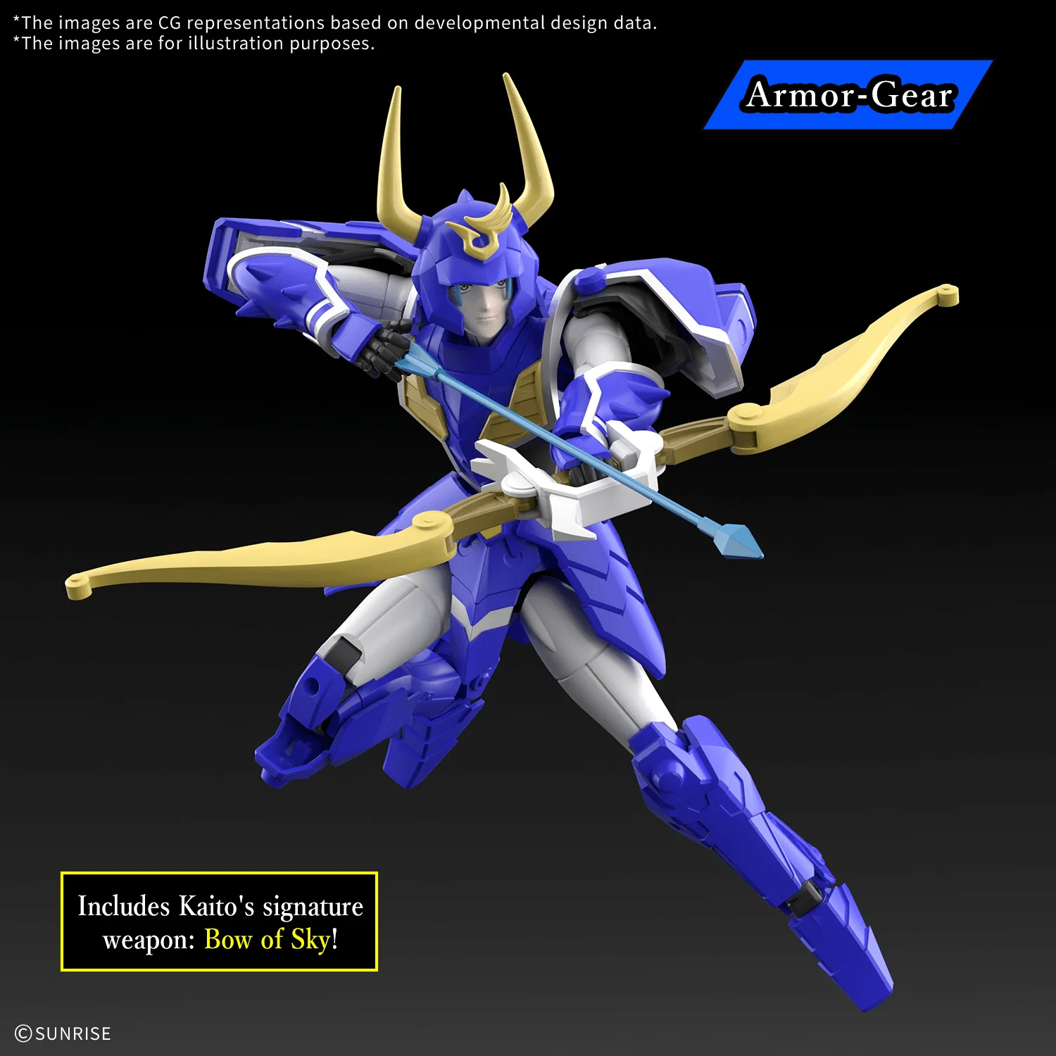 30MF Yoroi-Shinden Samurai Troopers Kaito of the Sky - Image 3