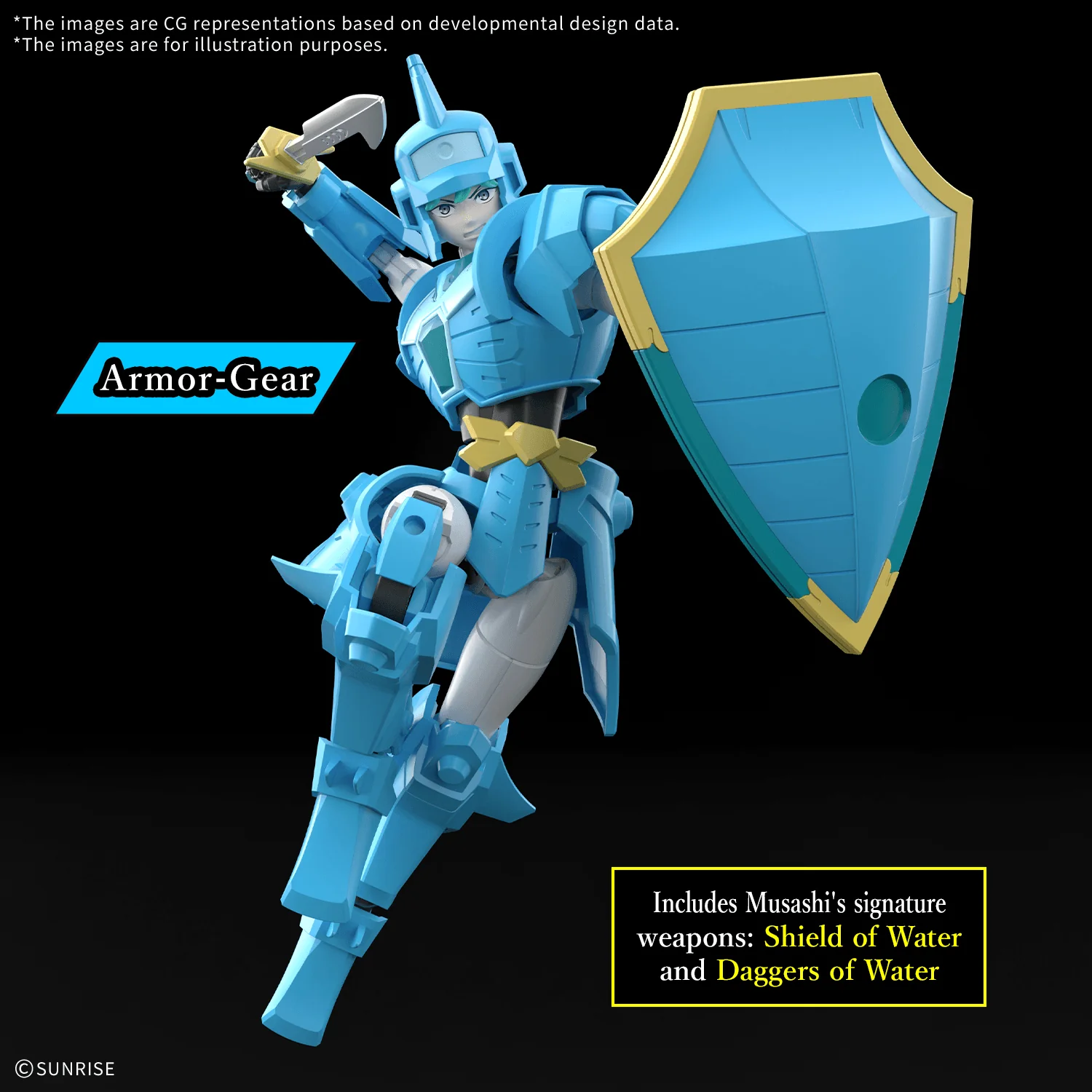 30MF Yoroi-Shinden Samurai Troopers Musashi of the Water - Image 3