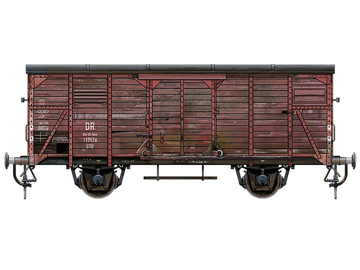 AK Interactive 1/35 German Railway Covered G10 Wagon Gedeckter Guterwagen G10 - Image 10
