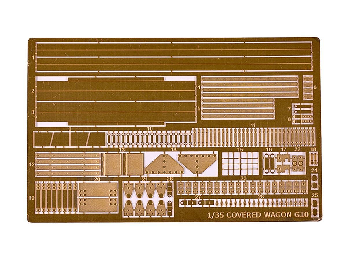 AK Interactive 1/35 German Railway Covered G10 Wagon Gedeckter Guterwagen G10 - Image 11