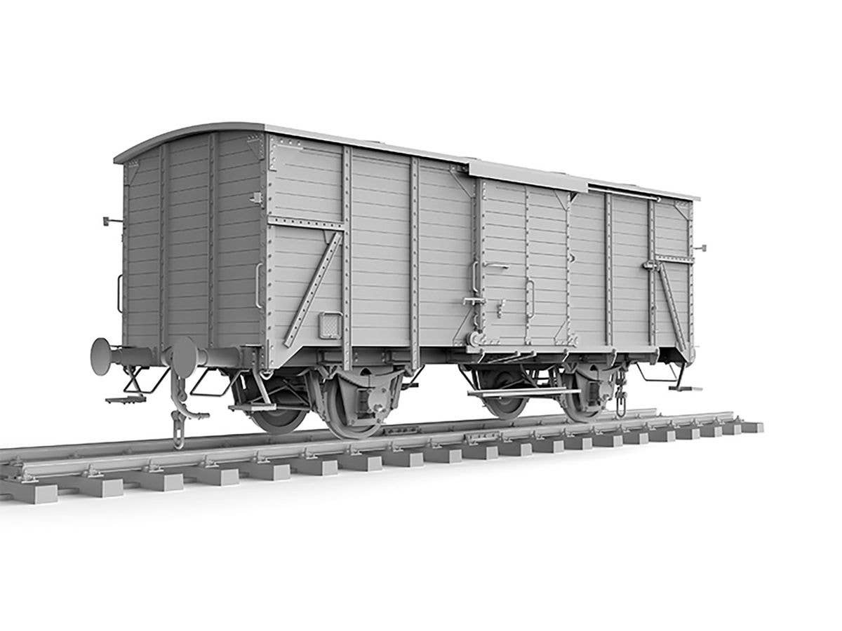 AK Interactive 1/35 German Railway Covered G10 Wagon Gedeckter Guterwagen G10 - Image 4