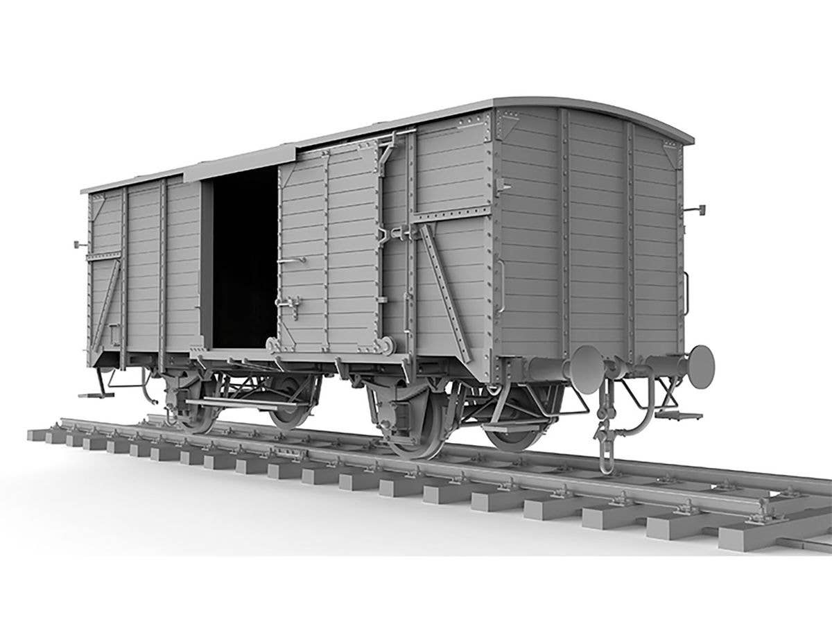 AK Interactive 1/35 German Railway Covered G10 Wagon Gedeckter Guterwagen G10 - Image 8
