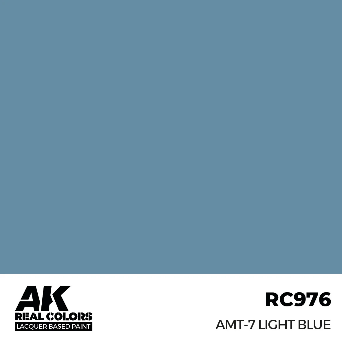 AK Interactive Real Colors AMT-7 Light Blue 17 ml.