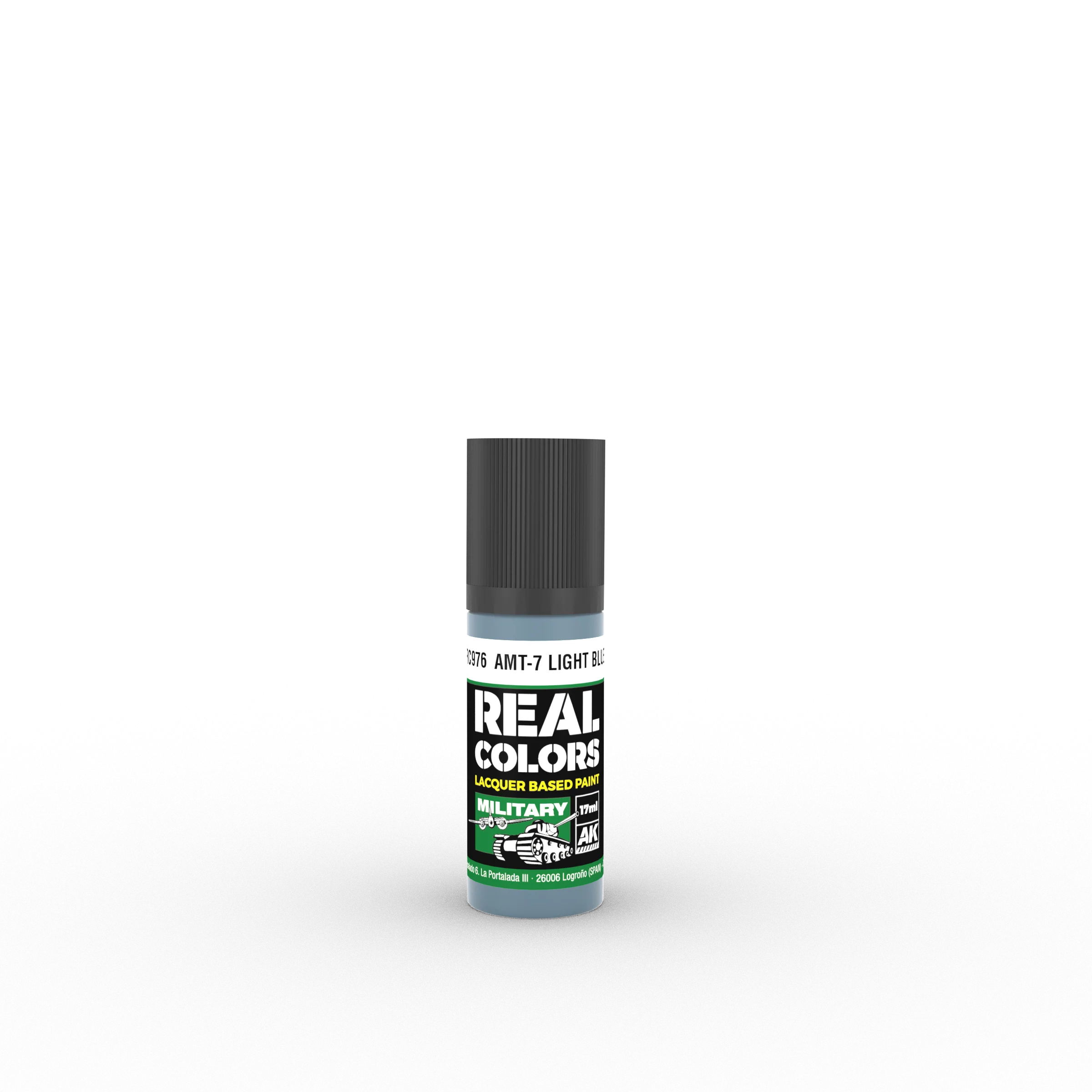 AK Interactive Real Colors AMT-7 Light Blue 17 ml. - Image 3
