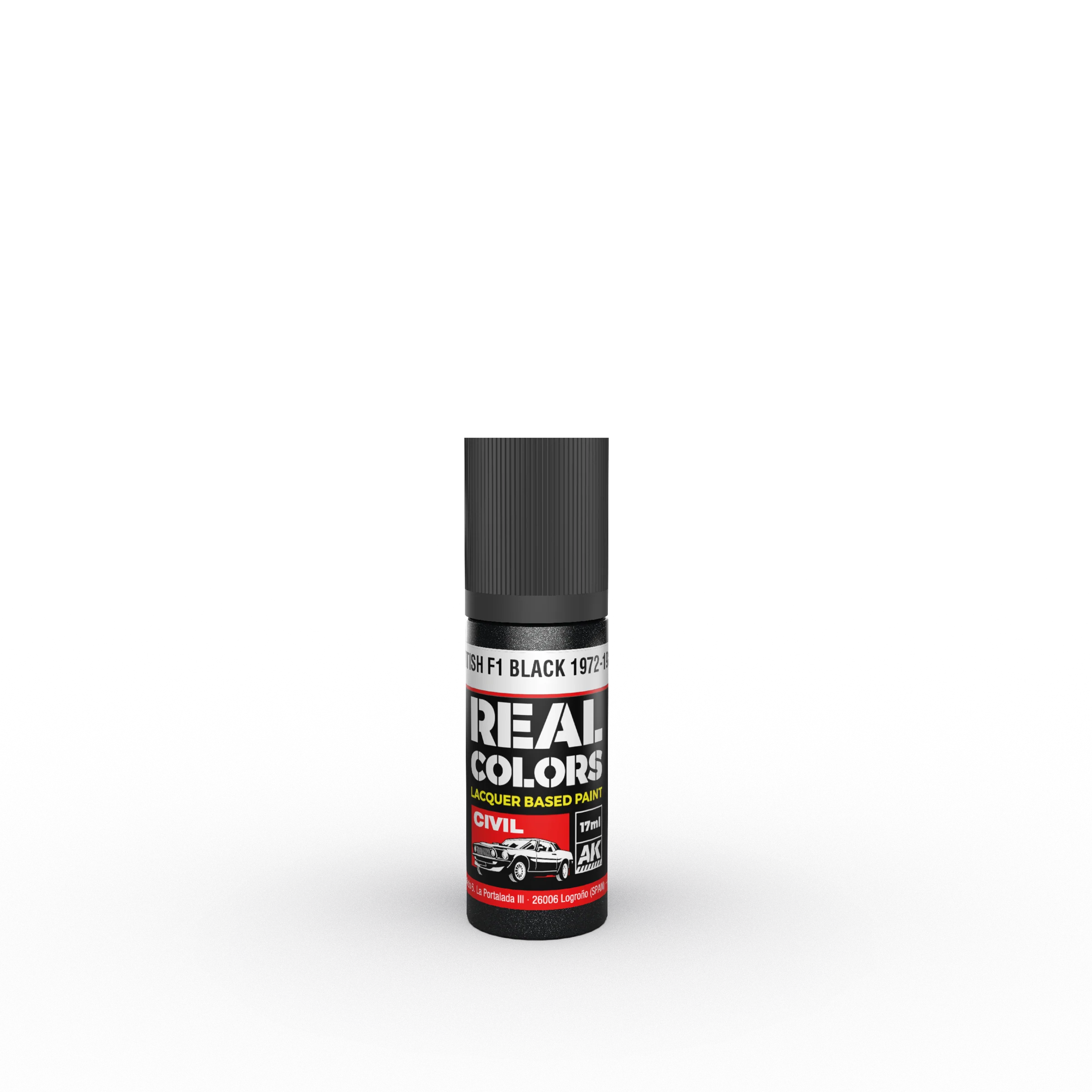 AK Interactive Real Colors British F1 Black 1972-1986 17 ml. - Image 2