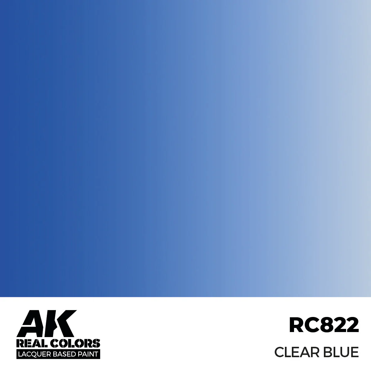 AK Interactive Real Colors Clear Blue 17 ml.