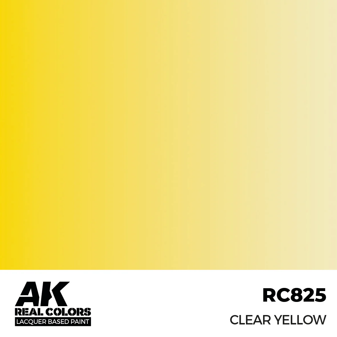 AK Interactive Real Colors Clear Yellow 17 ml.