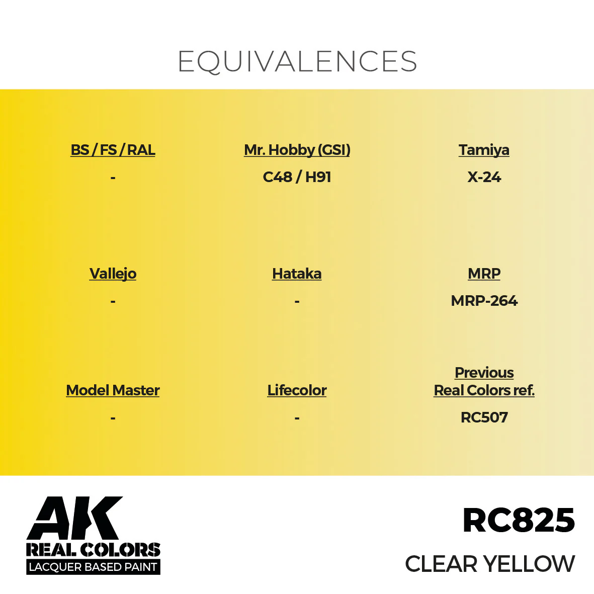 AK Interactive Real Colors Clear Yellow 17 ml. - Image 3
