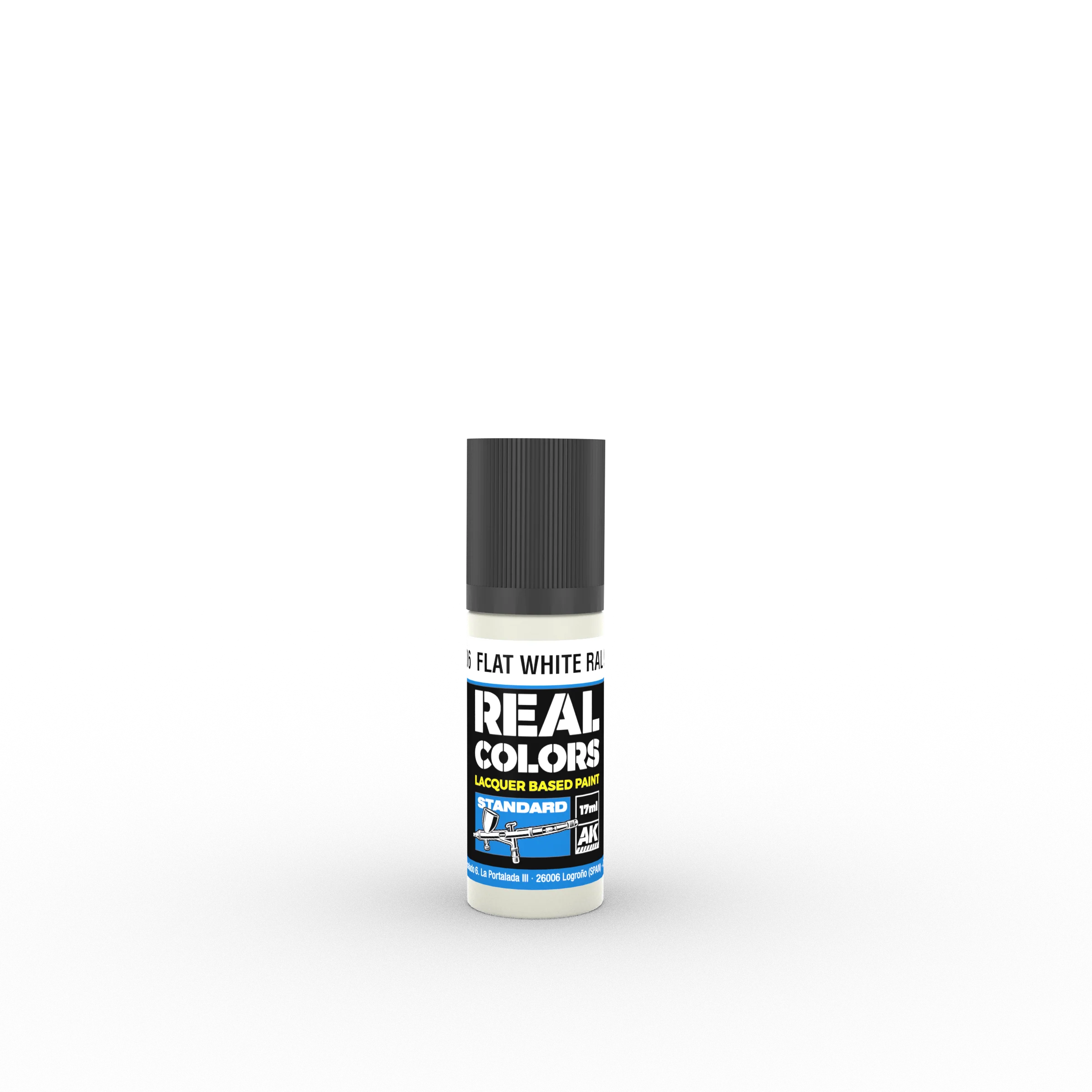 AK Interactive Real Colors Flat White RAL 9003 17 ml. - Image 2