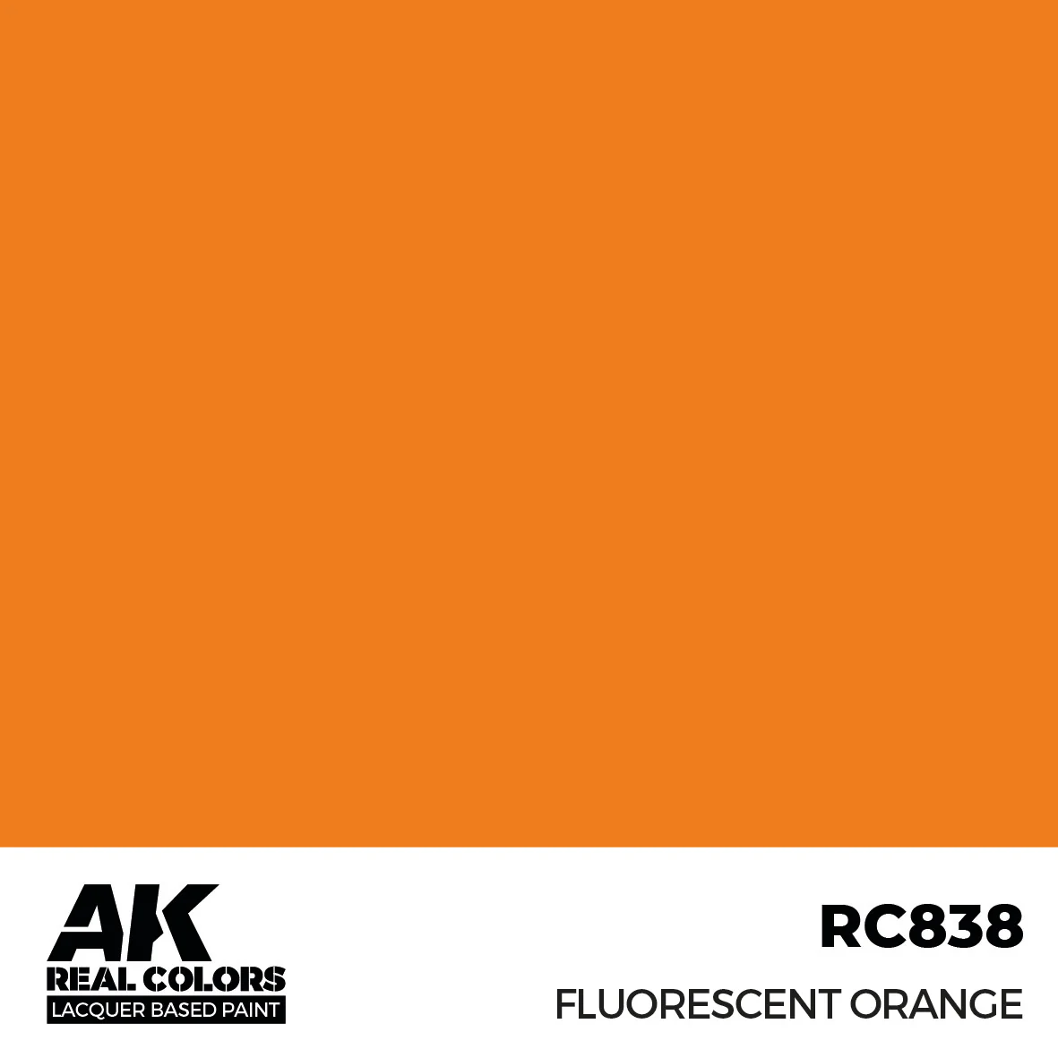 AK Interactive Real Colors Fluorescent Orange 17 ml.