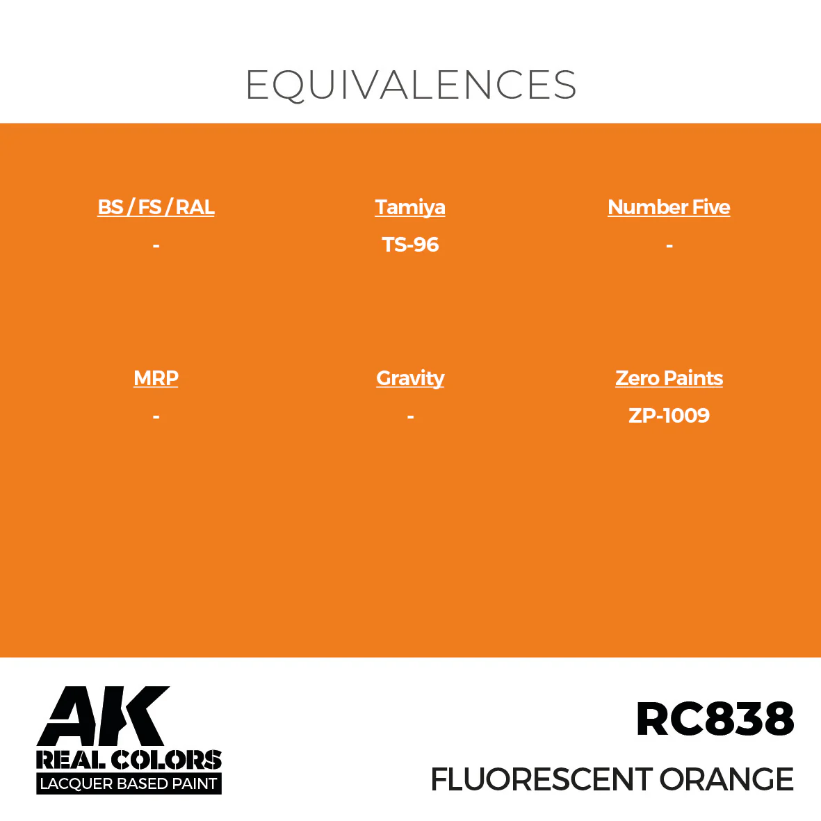 AK Interactive Real Colors Fluorescent Orange 17 ml. - Image 3