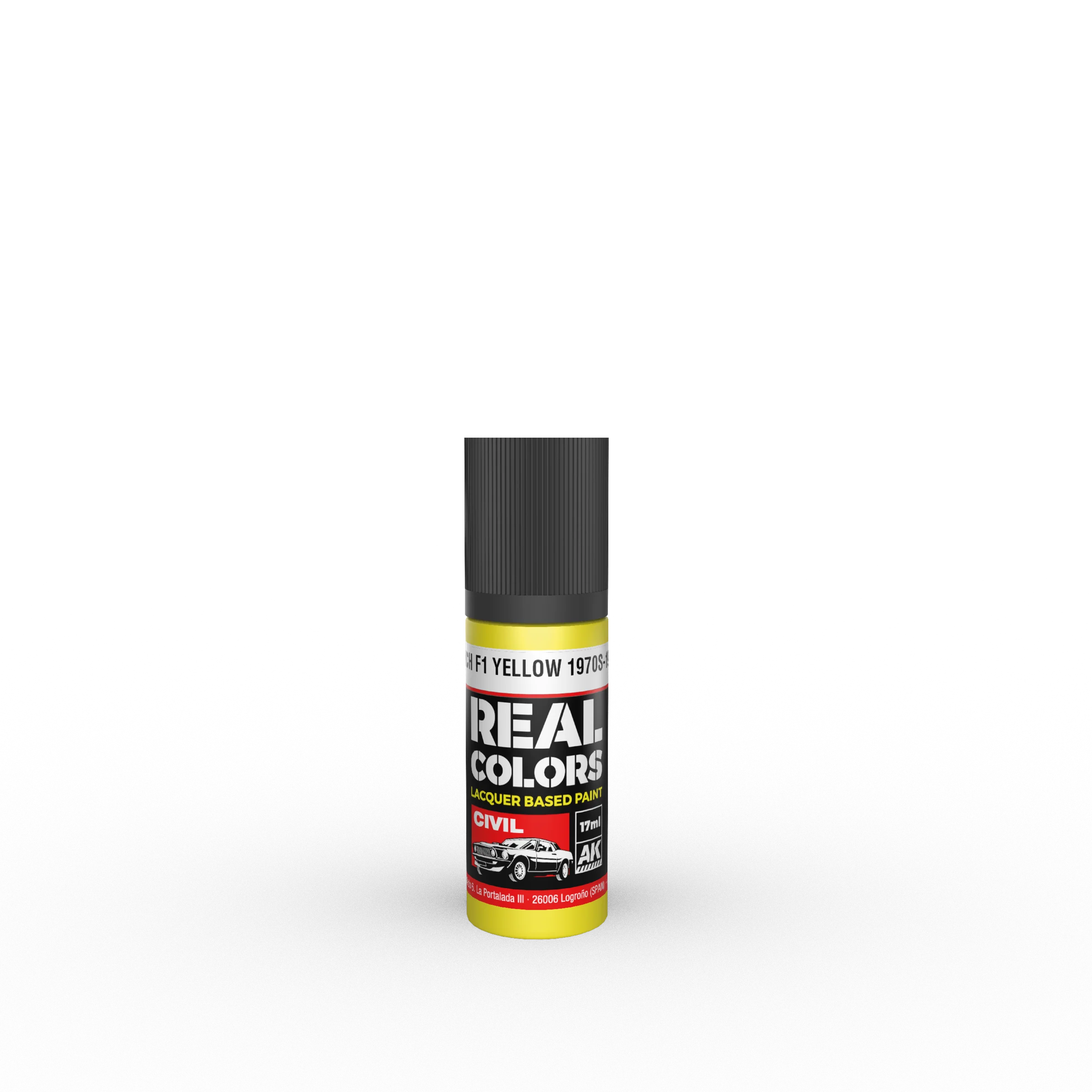 AK Interactive Real Colors French F1 Yellow 1970s-1980s 17 ml. - Image 2