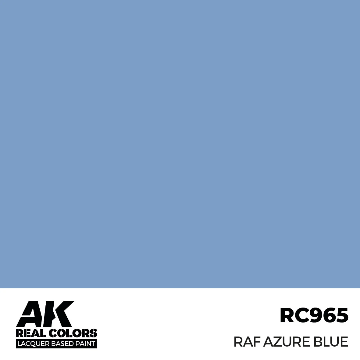 AK Interactive Real Colors RAF Azure Blue 17 ml.