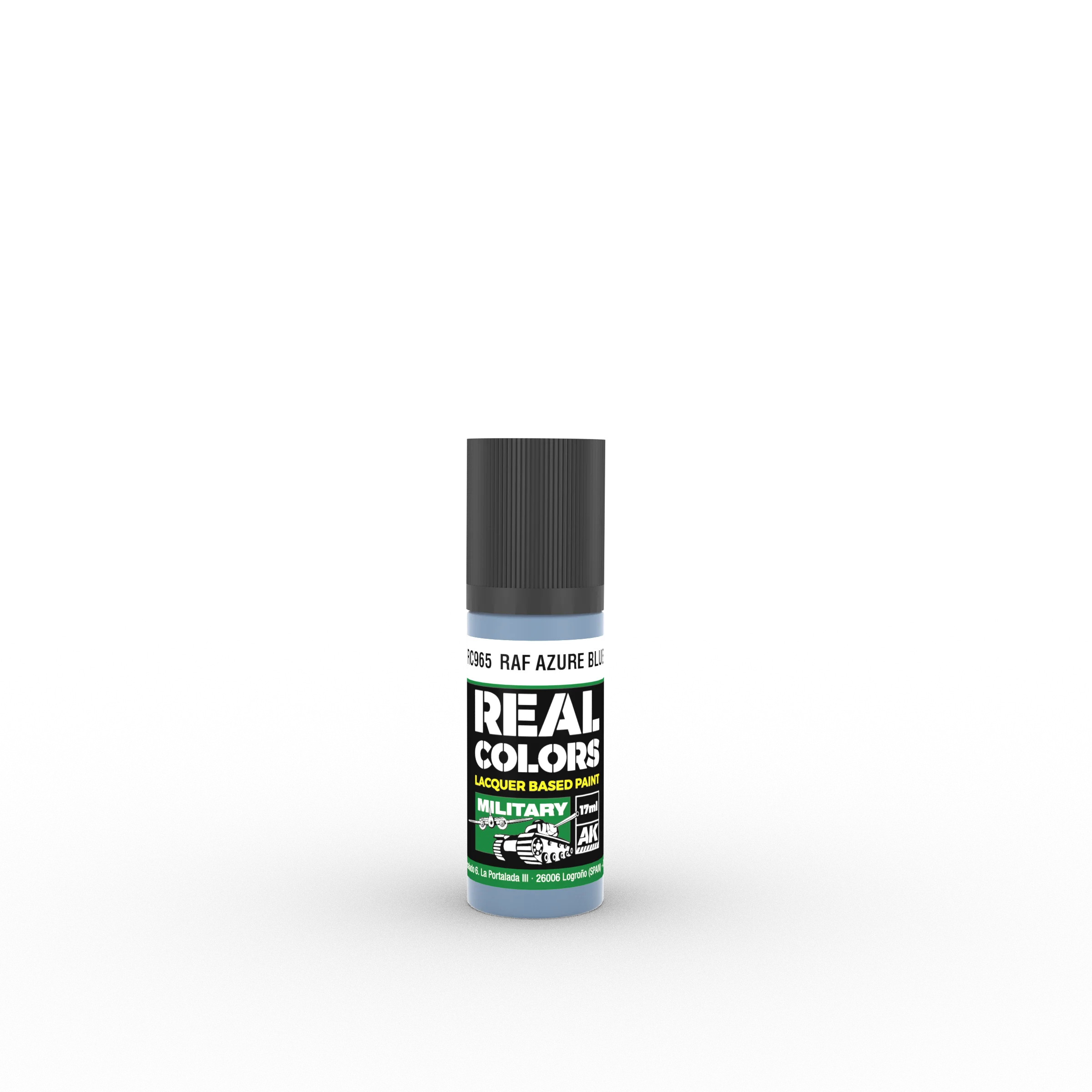 AK Interactive Real Colors RAF Azure Blue 17 ml. - Image 3