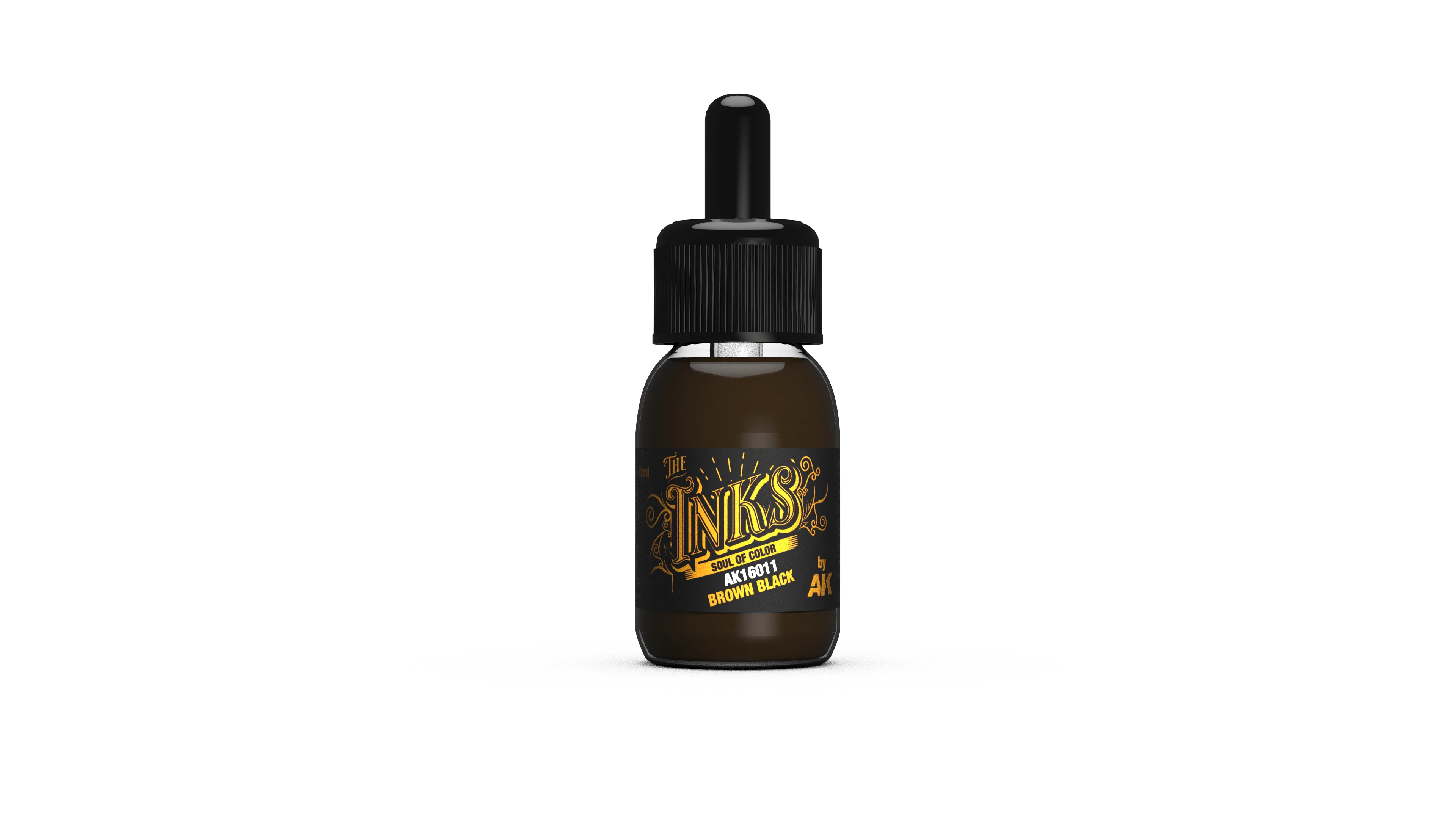 AK Interactive The INKS Brown Black 30 ml