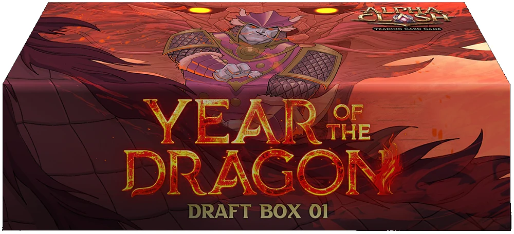 ALPHA CLASH DRAFT BOOSTER BOX YEAR OF THE DRAGON