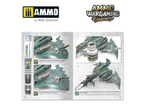 Ammo Mig AMMO WARGAMING UNIVERSE Book 08 – Aircraft and Spaceship Weathering (English, Castellano, Polski) - Image 3
