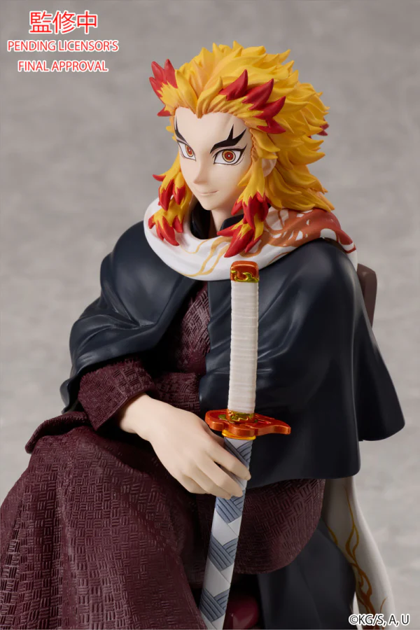 Demon Slayer: Kimetsu no Yaiba Kyojuro Rengoku NON Scale Figure - Image 5
