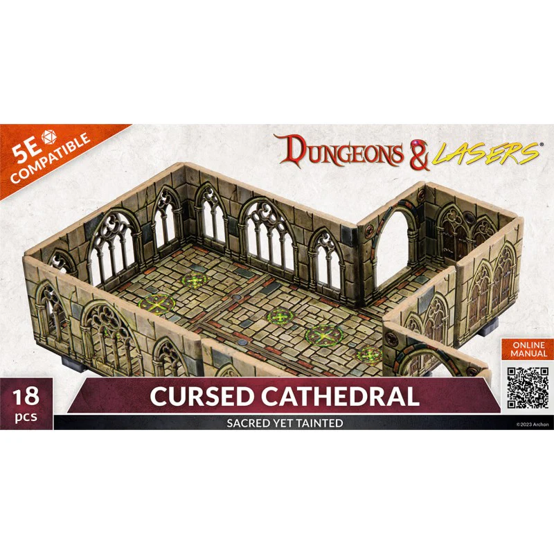 Archon Studio Dungeons and Lasers: Cursed Cathedral (D&L: Expansion Sets)