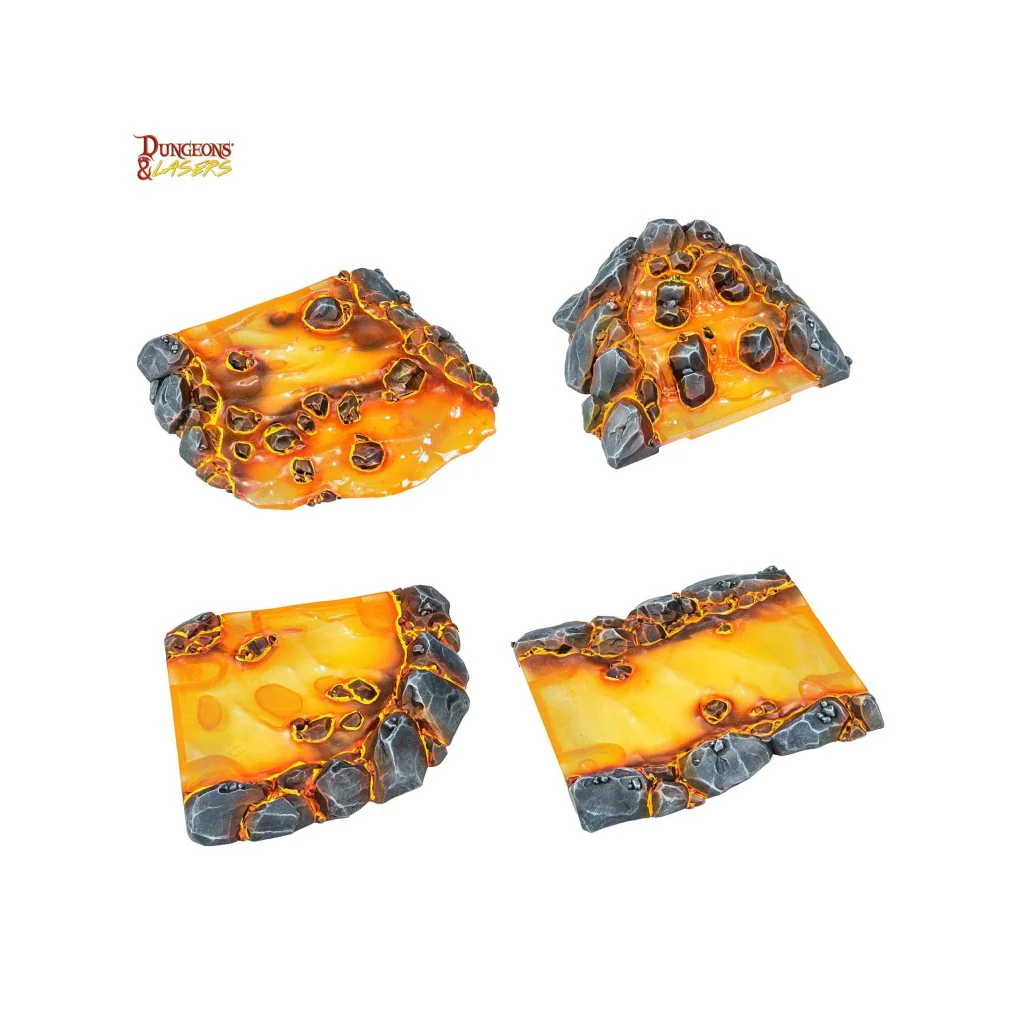 Archon Studio Dungeons and Lasers: Modular Lava (D&L: Expansion Sets) - Image 3