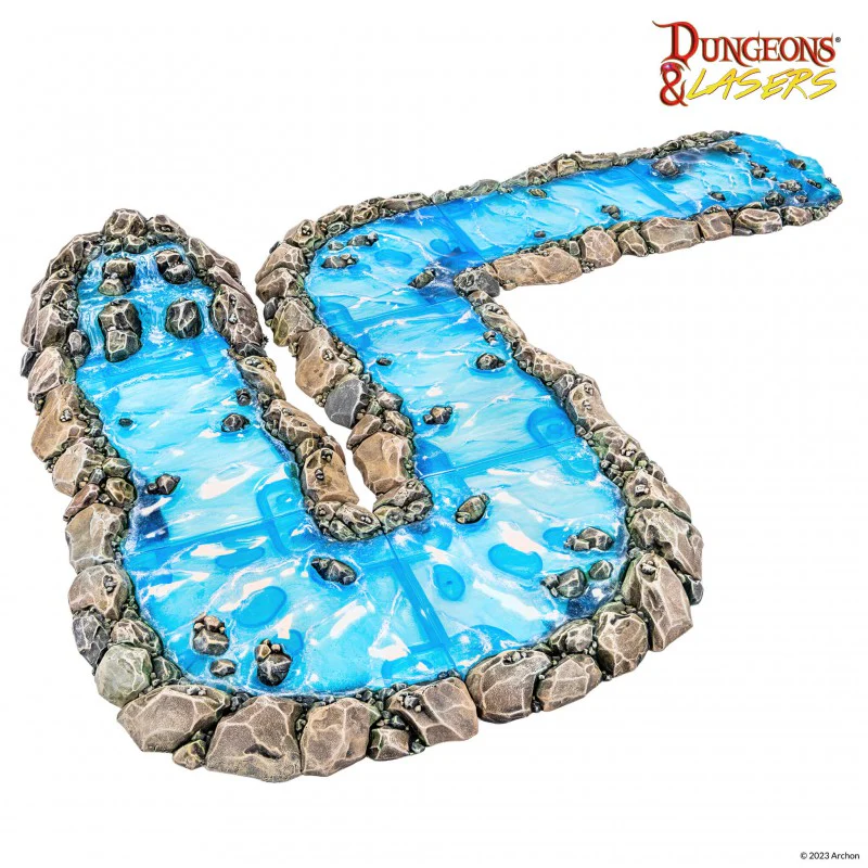 Archon Studio Dungeons and Lasers: Modular River (D&L: Expansion Sets) - Image 4