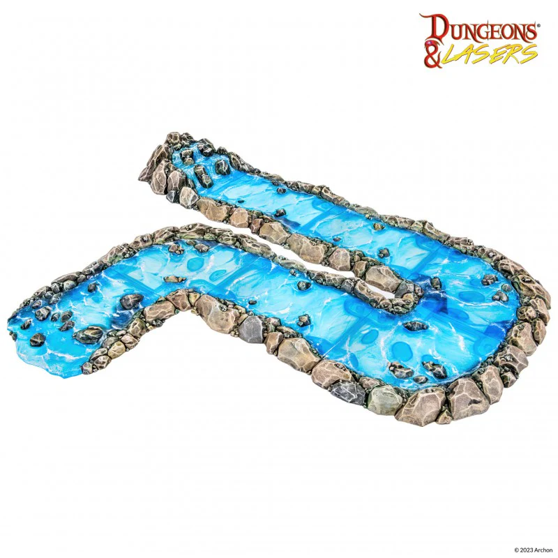 Archon Studio Dungeons and Lasers: Modular River (D&L: Expansion Sets) - Image 6