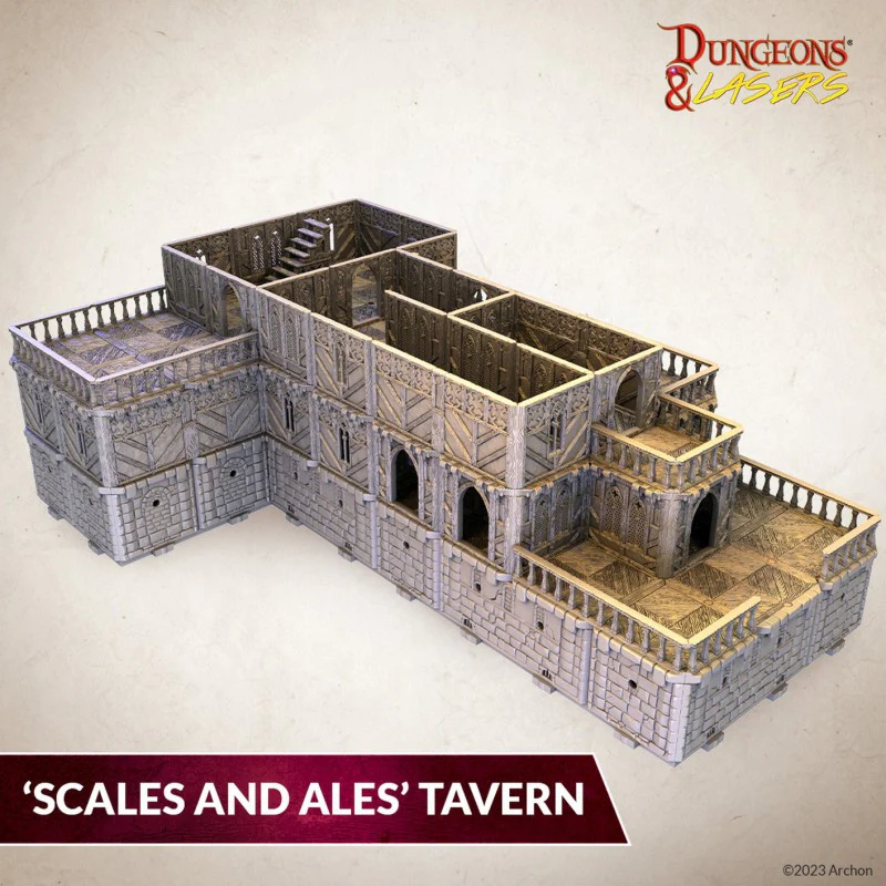 Archon Studio Dungeons and Lasers: "Scales & Ales" Tavern (D&L: Starter Sets) - Image 4