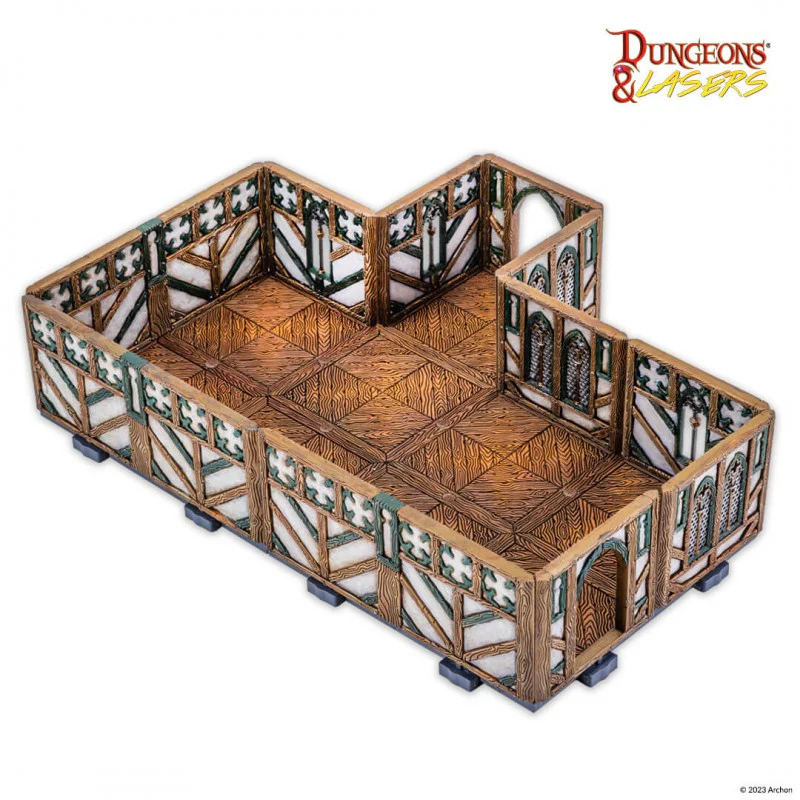 Archon Studio Dungeons and Lasers: Tudor Mansion (D&L: Expansion Sets) - Image 2