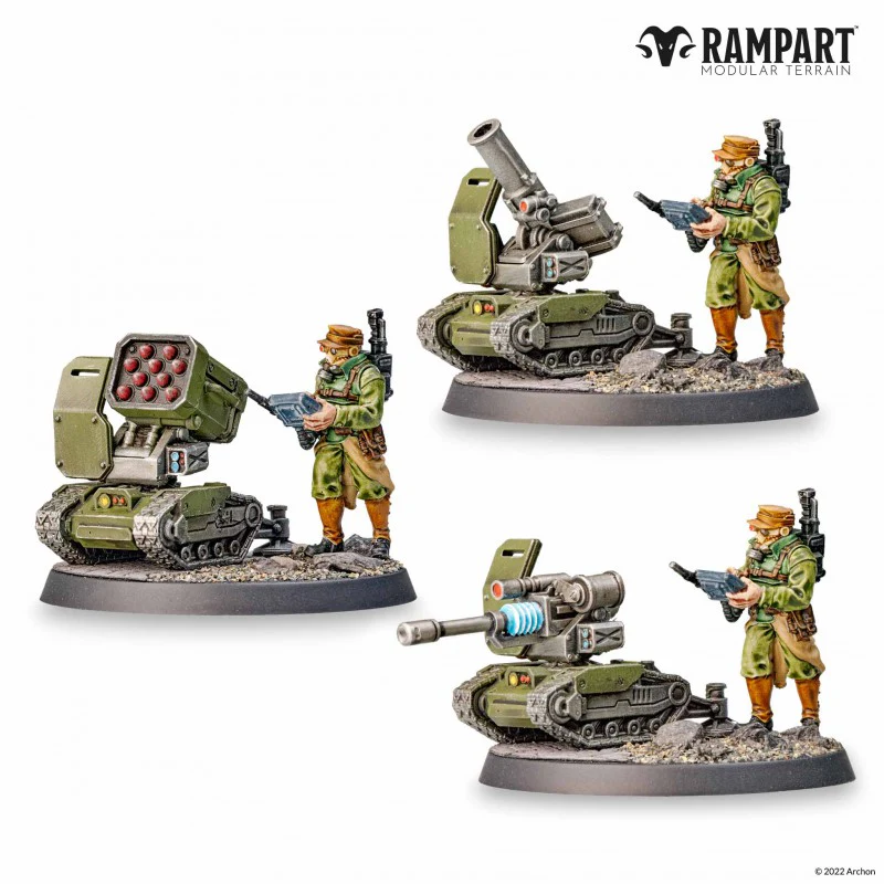 Archon Studio RAMPART Modular: City Defenders Miniature Pack - Image 3