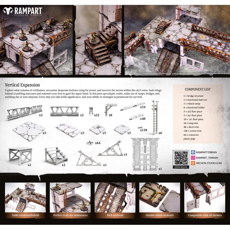 Archon Studio RAMPART Modular: Vertical Expansion - Image 3
