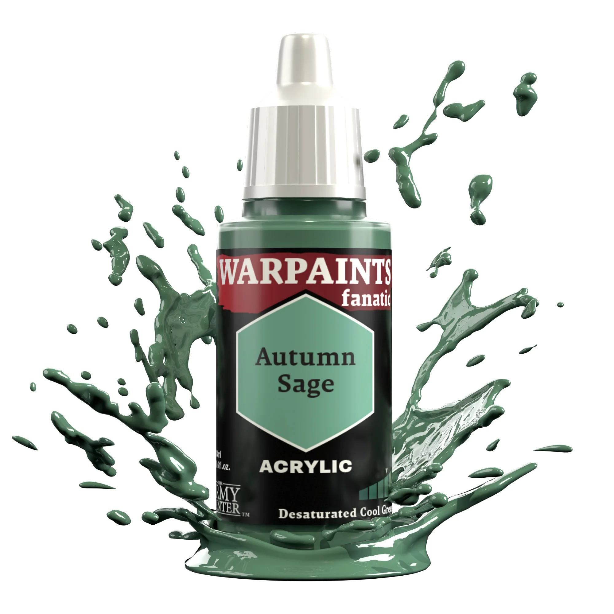 Army Painter Warpaints Fanatic Acrylic, Autumn Sage - Image 2