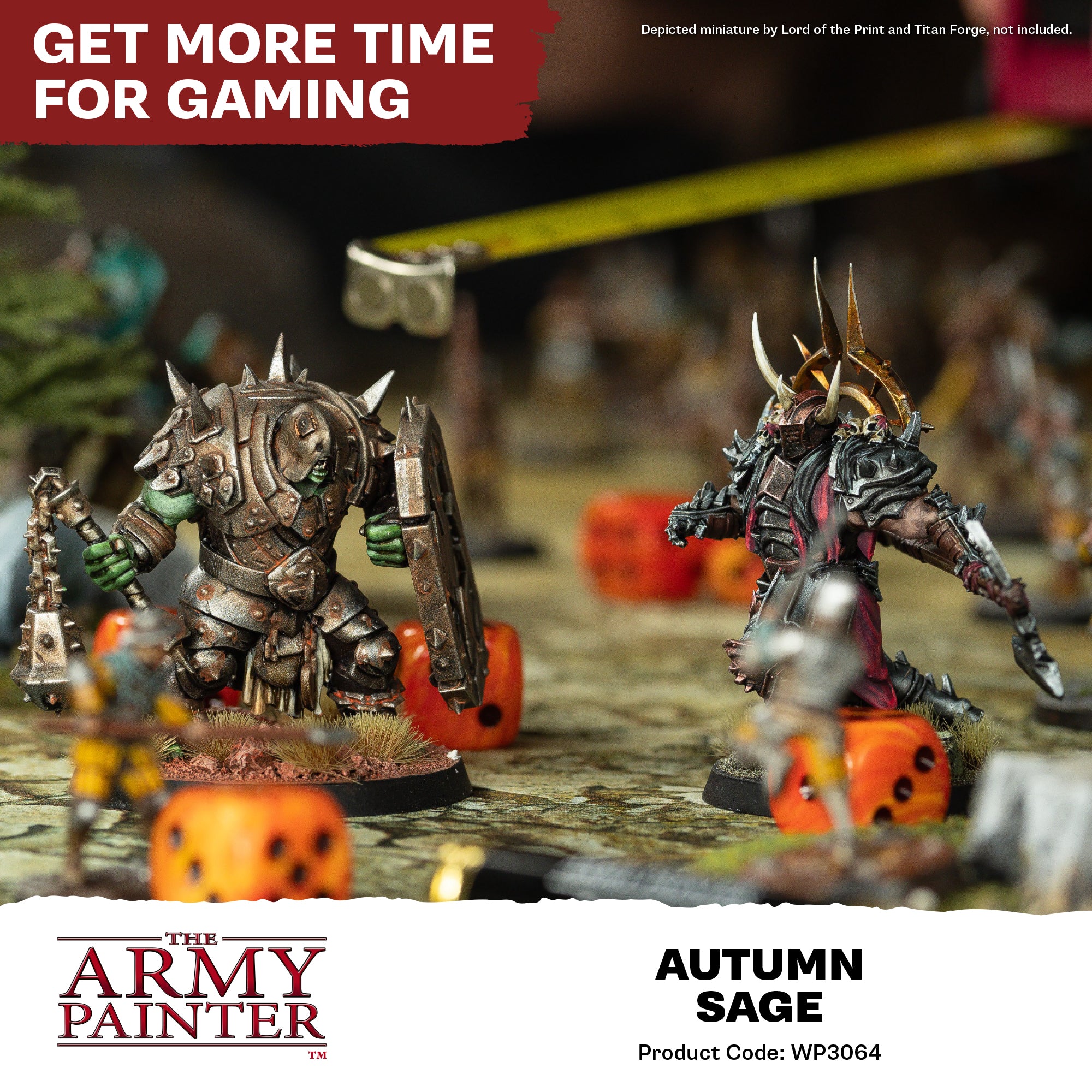 Army Painter Warpaints Fanatic Acrylic, Autumn Sage - Image 6