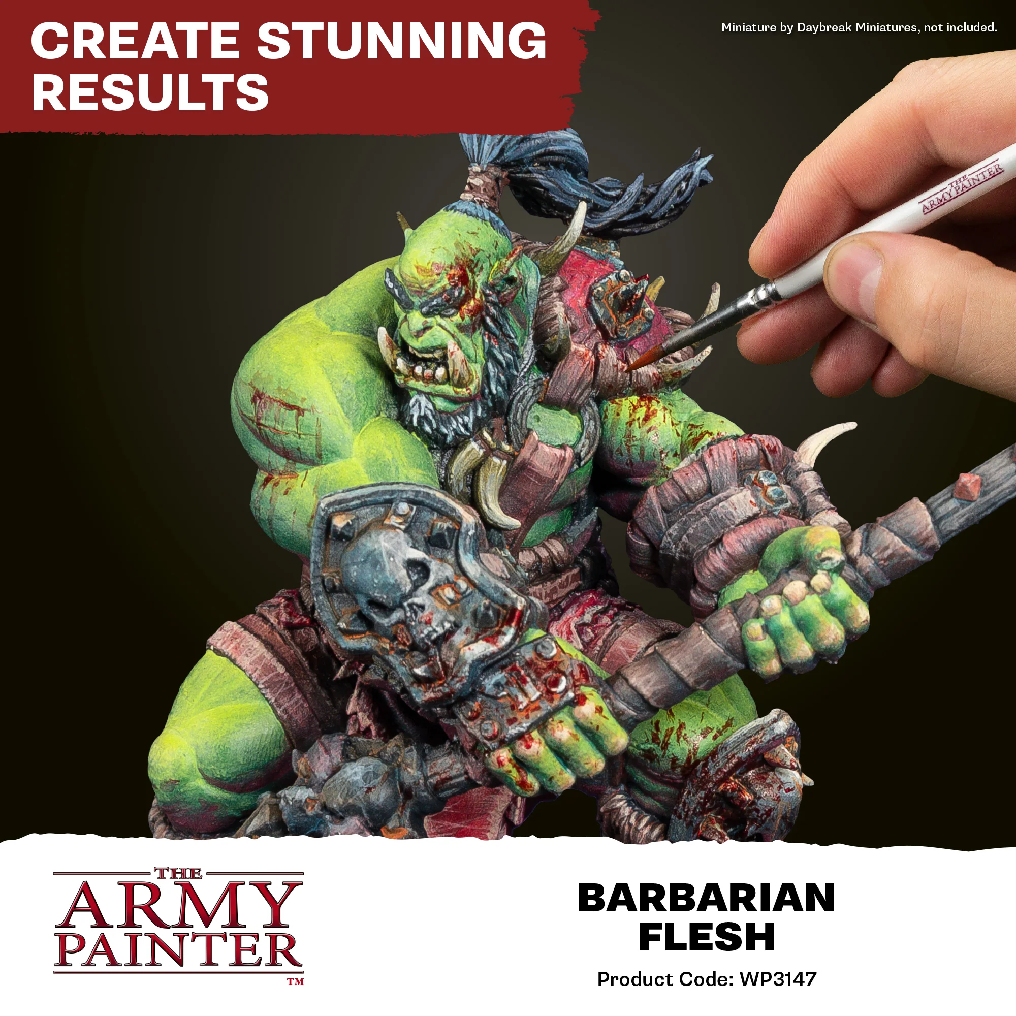 Army Painter Warpaints Fanatic Acrylic, Barbarian Flesh - Image 3