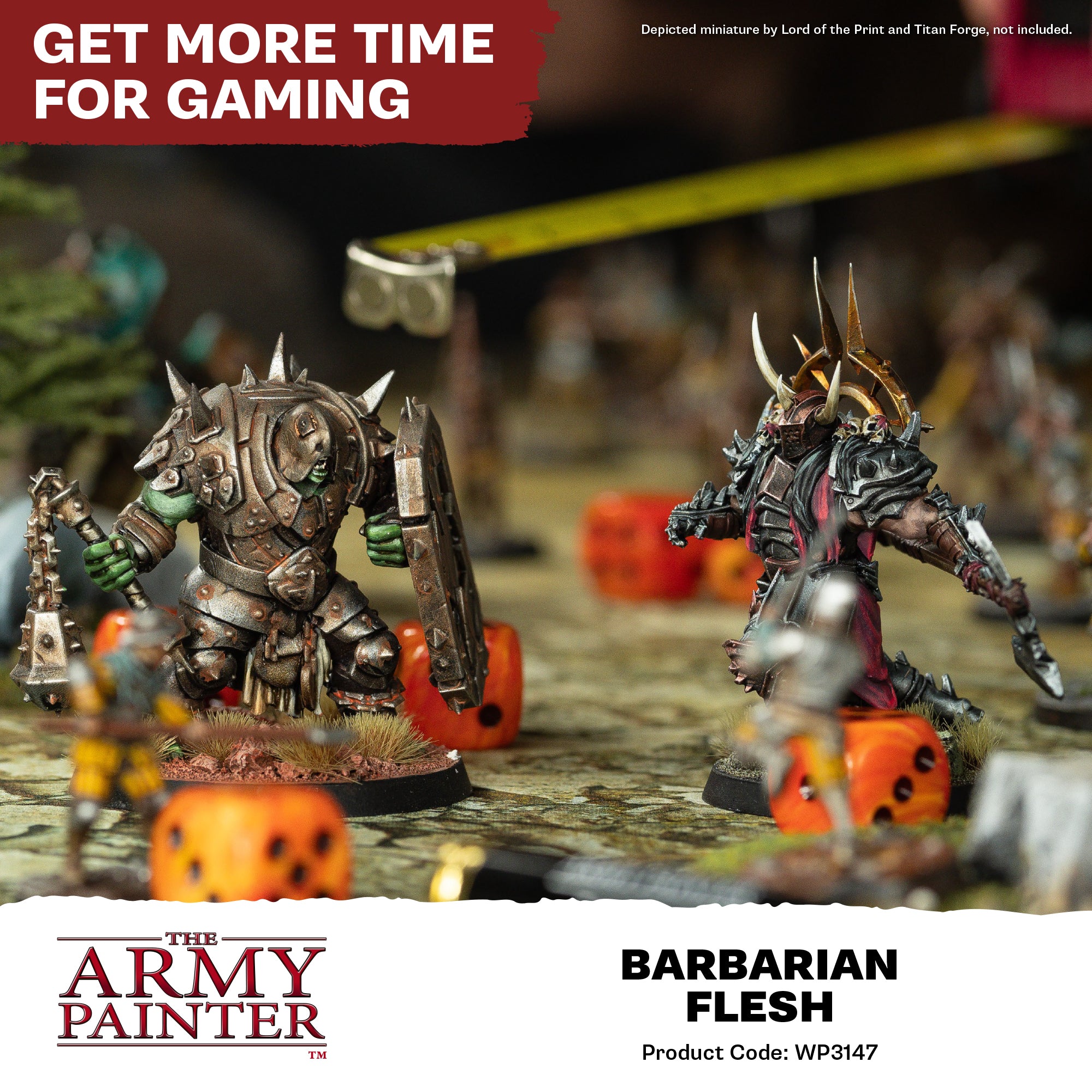 Army Painter Warpaints Fanatic Acrylic, Barbarian Flesh - Image 6