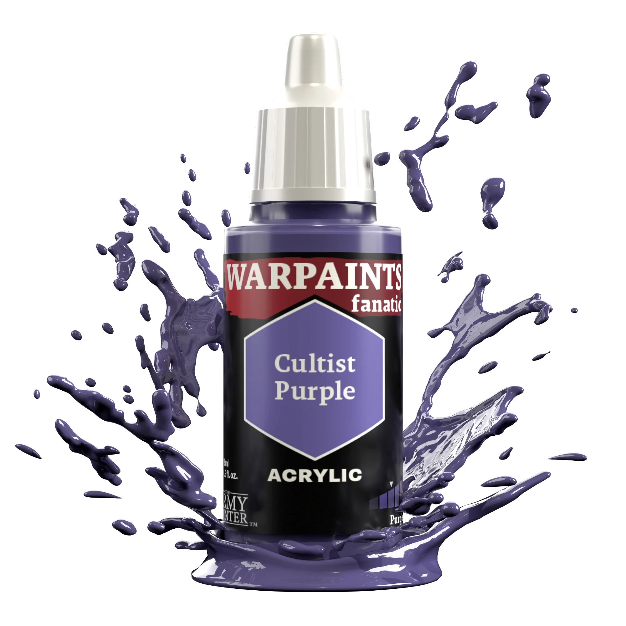 Army Painter Warpaints Fanatic Acrylic, Cultist Purple - Image 2