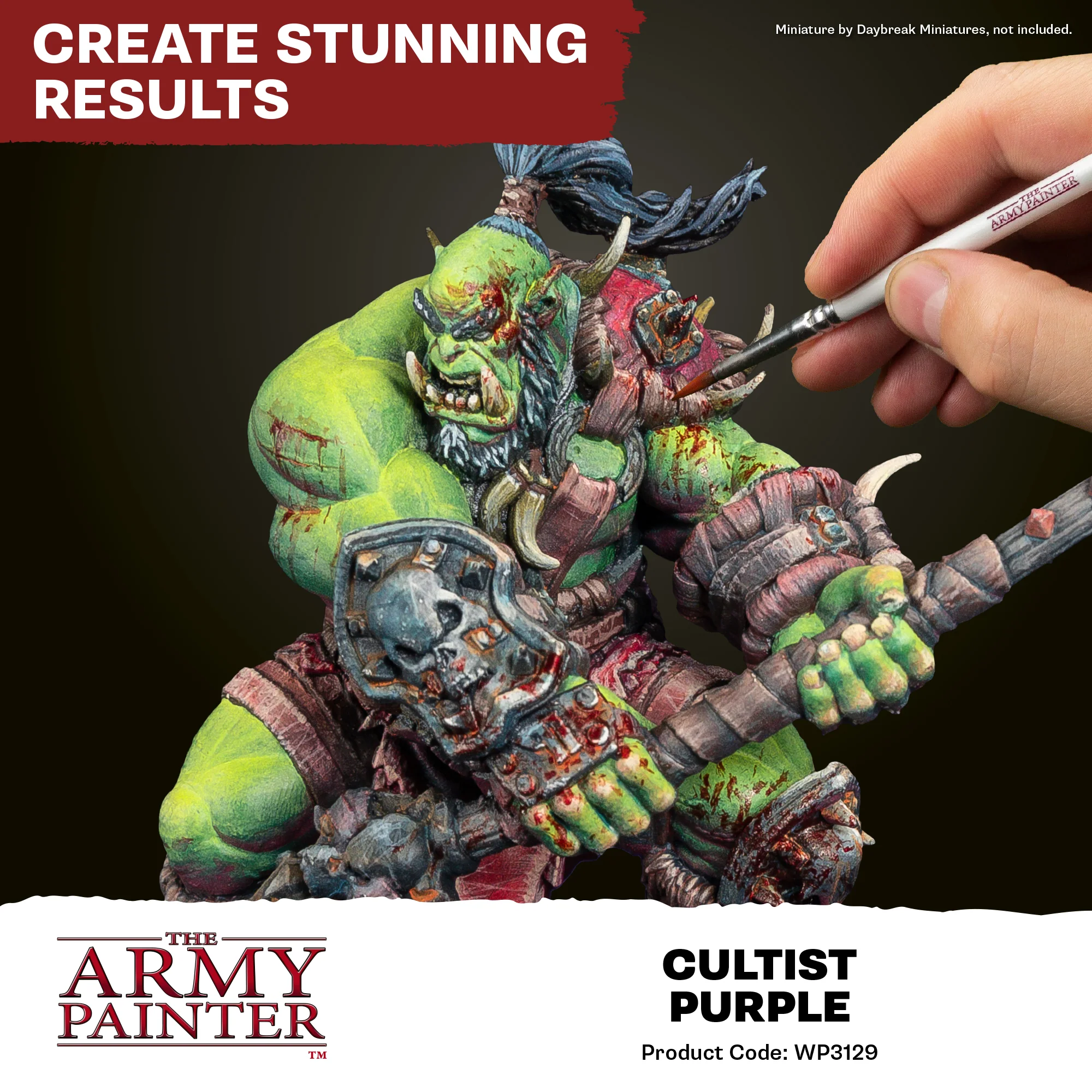 Army Painter Warpaints Fanatic Acrylic, Cultist Purple - Image 3