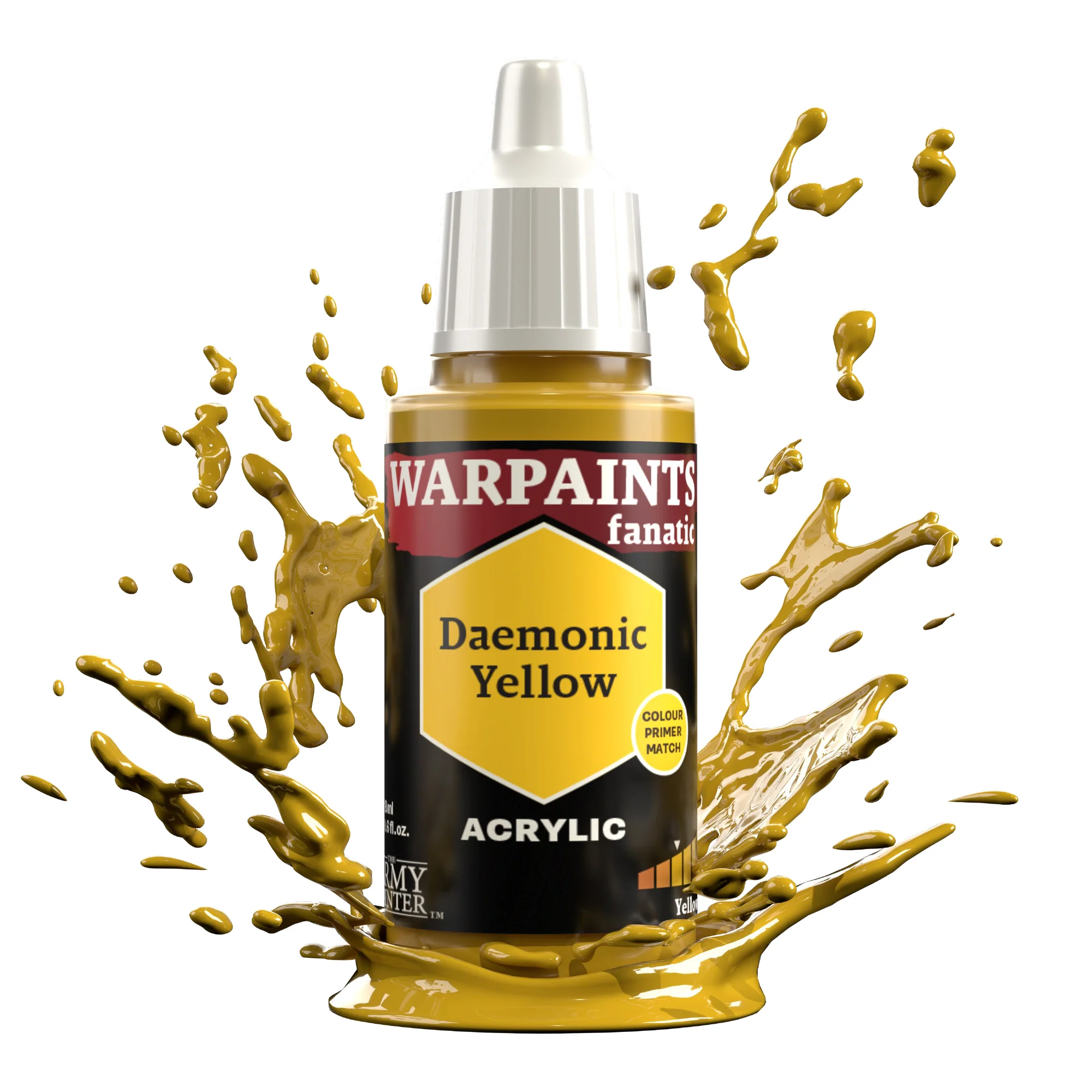 Army Painter Warpaints Fanatic Acrylic, Daemonic Yellow - Image 2