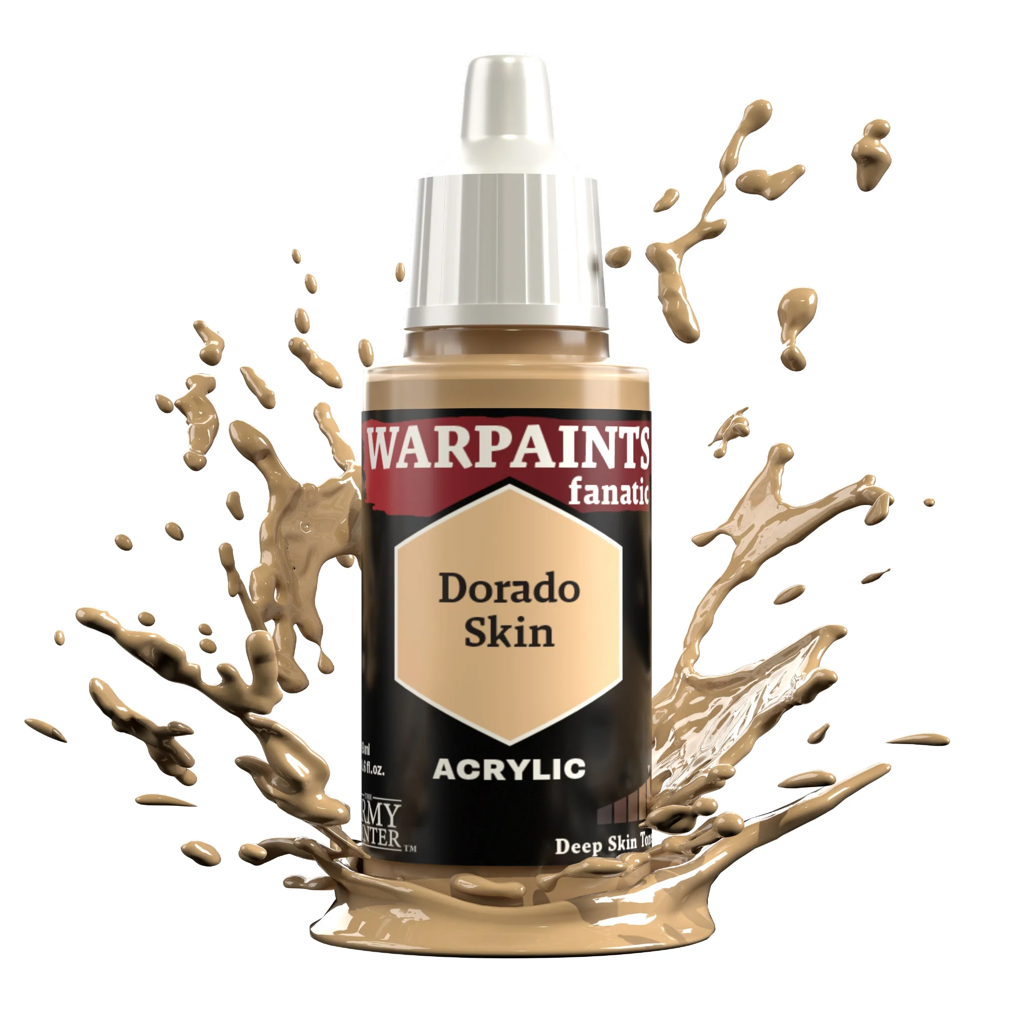 Army Painter Warpaints Fanatic Acrylic, Dorado Skin - Image 2