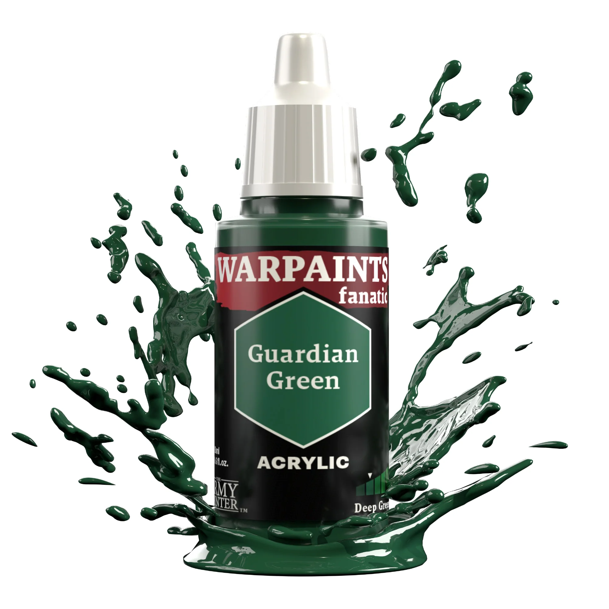 Army Painter Warpaints Fanatic Acrylic, Guardian Green - Image 2