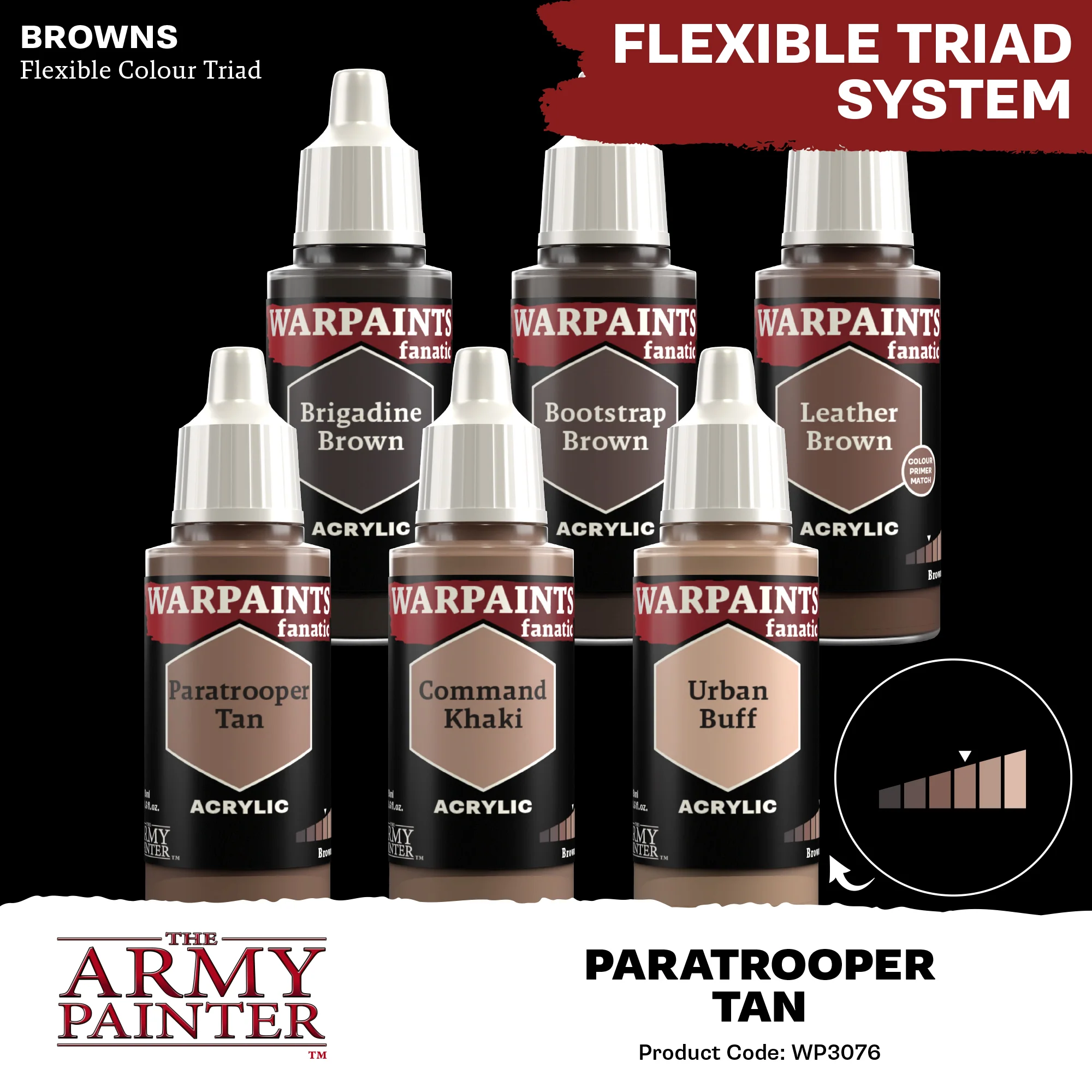 Army Painter Warpaints Fanatic Acrylic, Paratrooper Tan - Image 4
