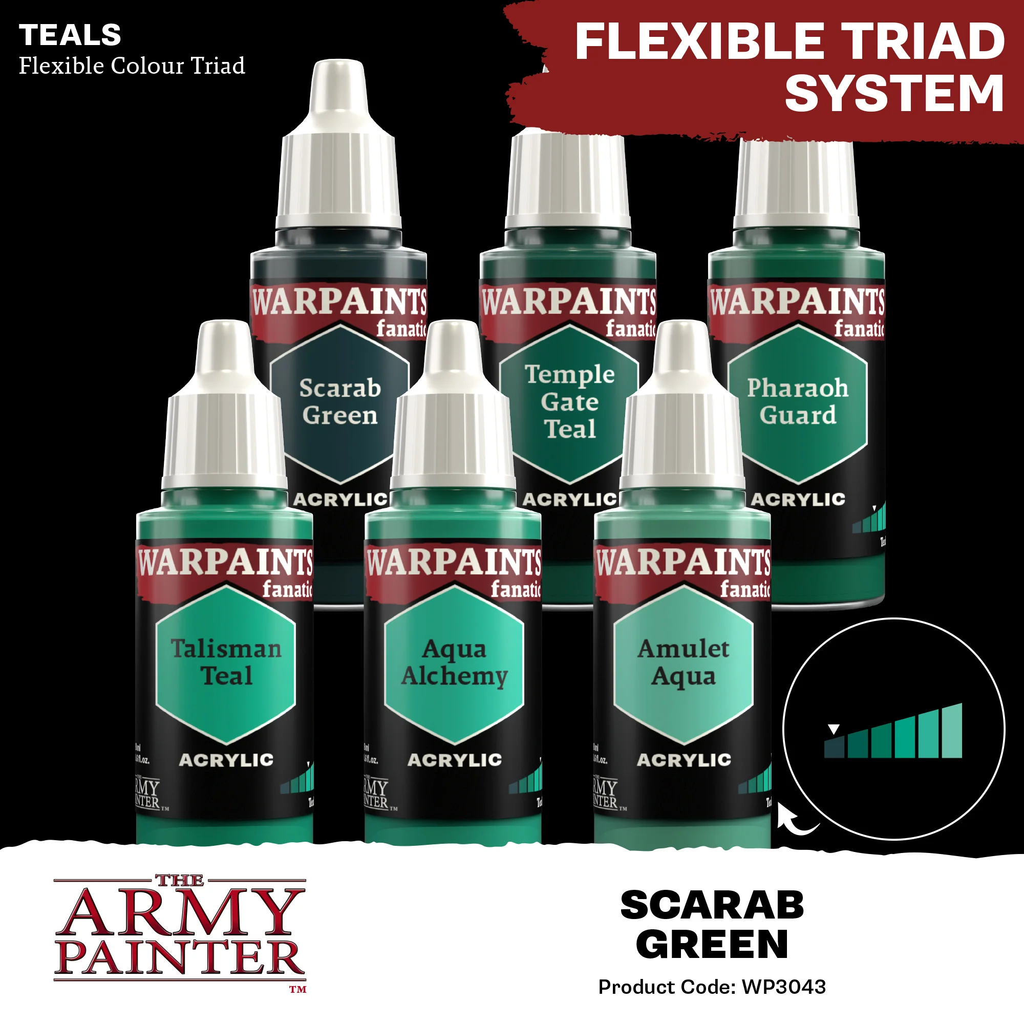 Army Painter Warpaints Fanatic Acrylic, Scarab Green - Image 4