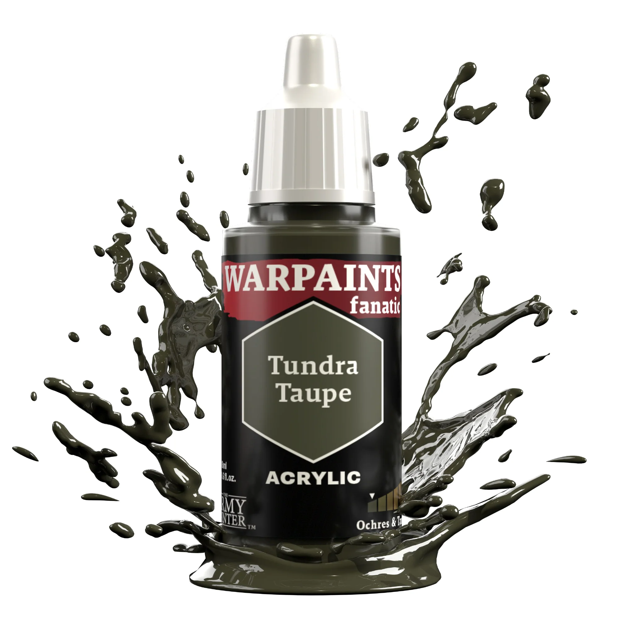 Army Painter Warpaints Fanatic Acrylic, Tundra Taupe - Image 2