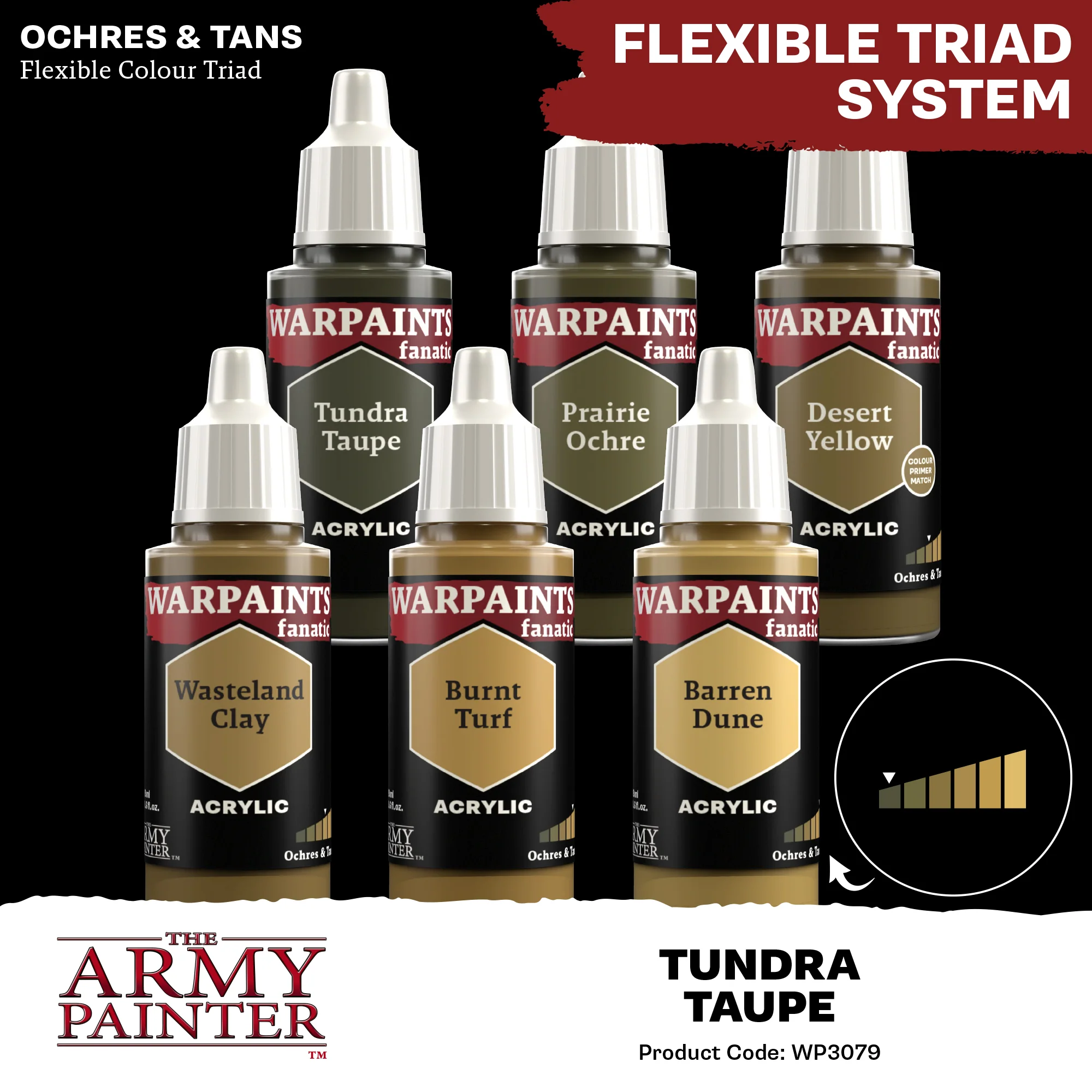 Army Painter Warpaints Fanatic Acrylic, Tundra Taupe - Image 4