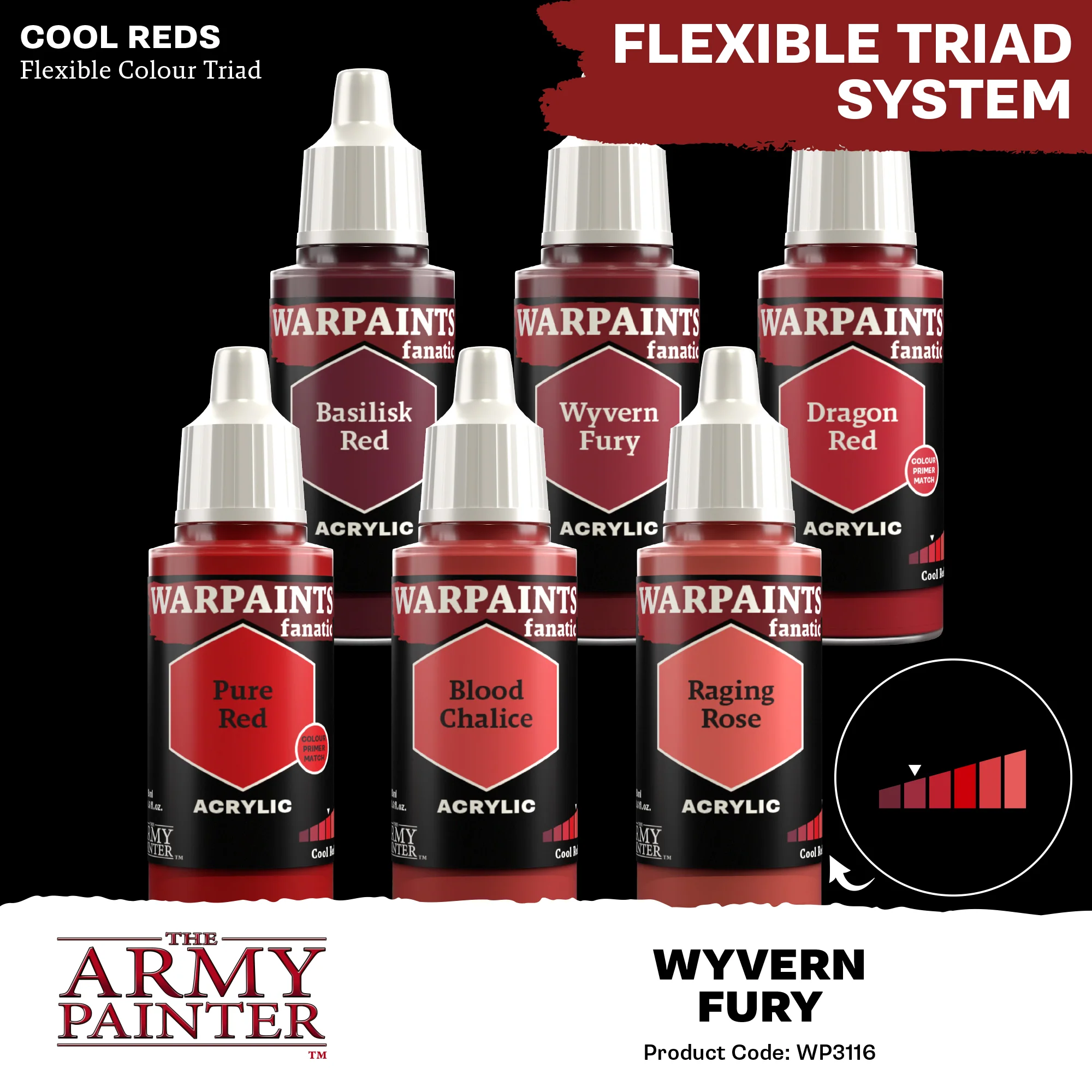 Army Painter Warpaints Fanatic Acrylic, Wyvern Fury - Image 4